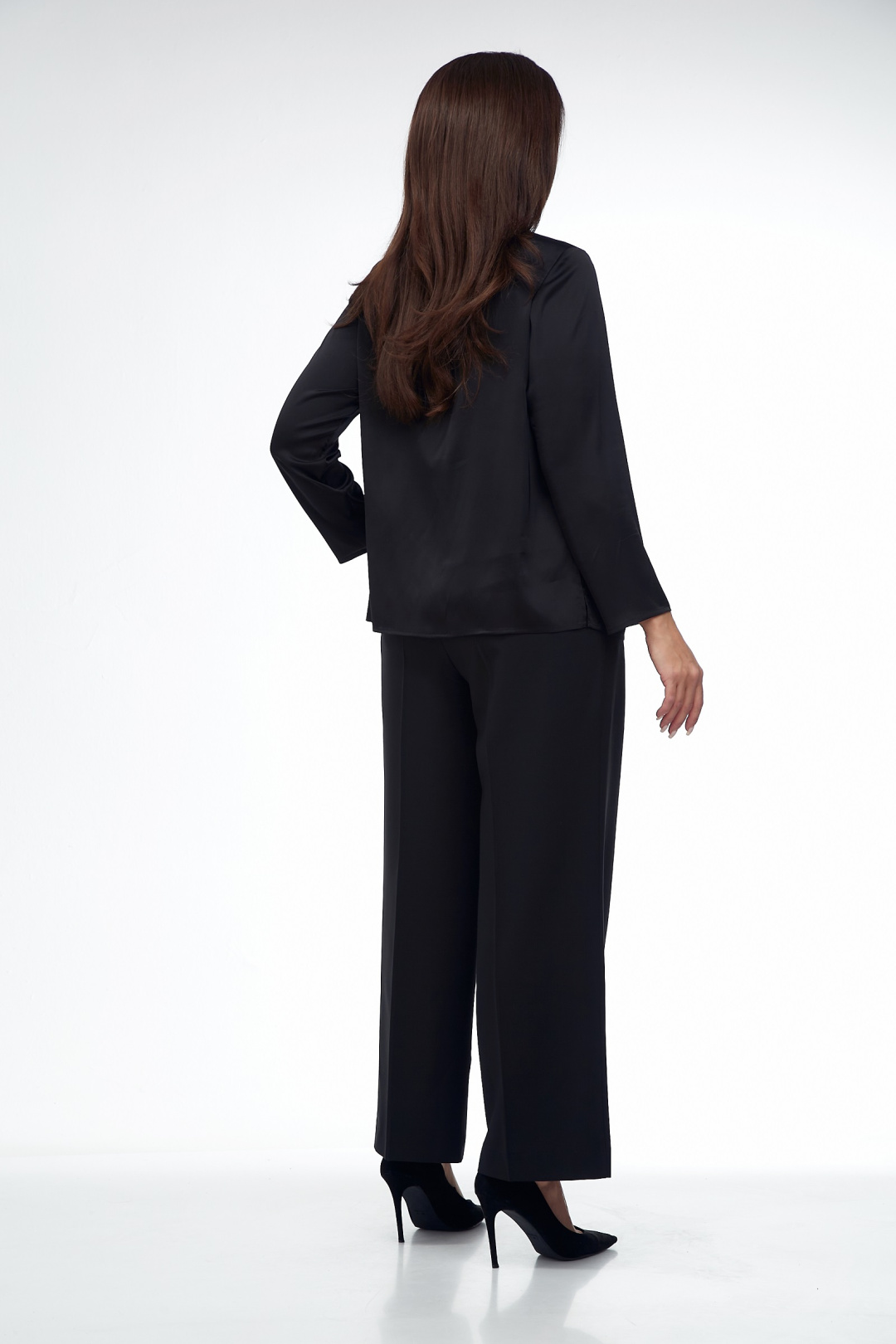 Блузка ТАККА Плюс 25-261 черный - фото 3