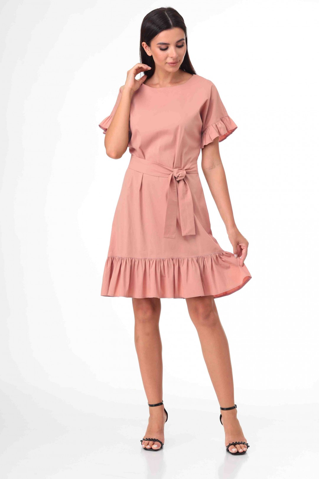 Платье Talia Fashion 359 пыльная роза