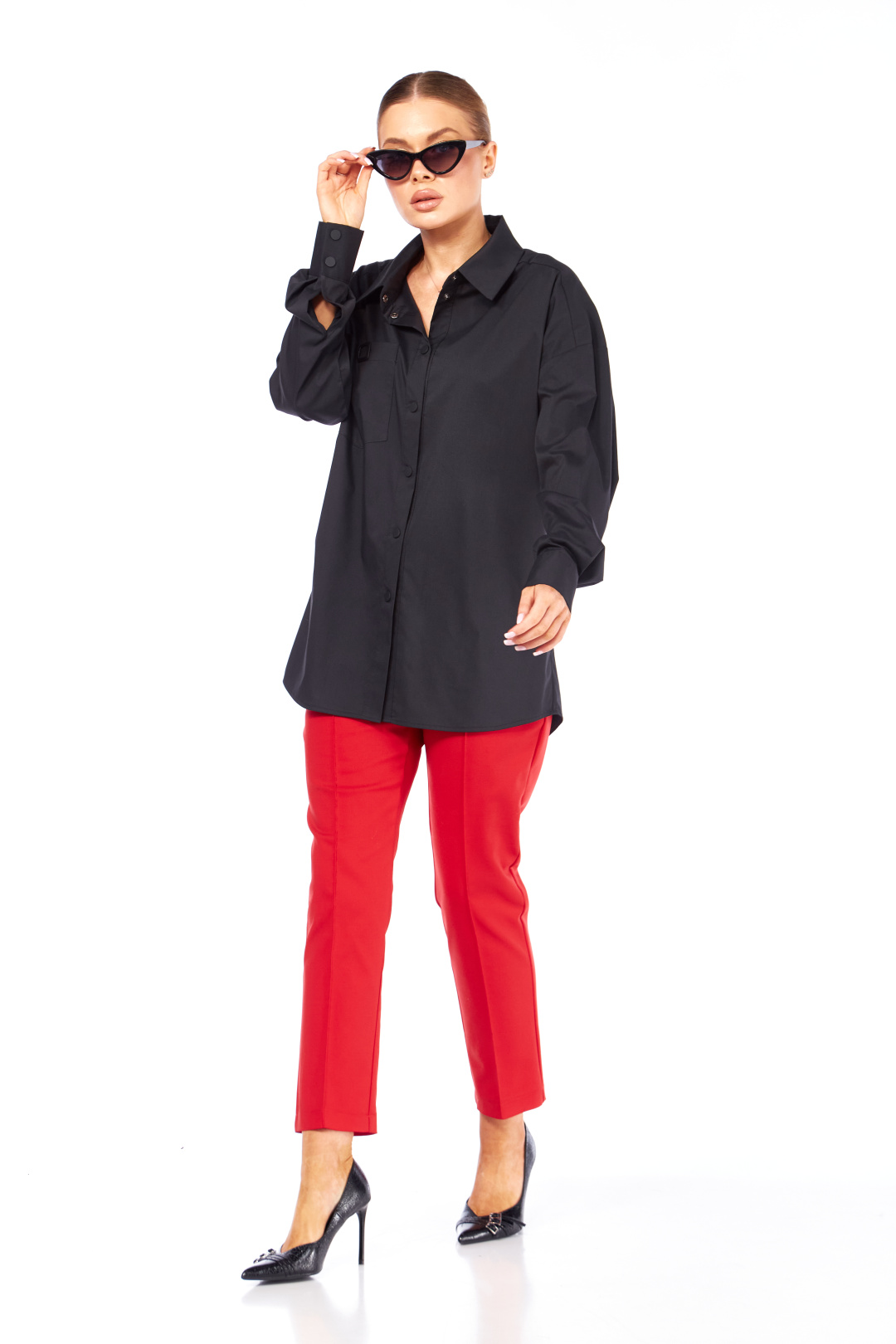 Блузка Talia Fashion 448 черный