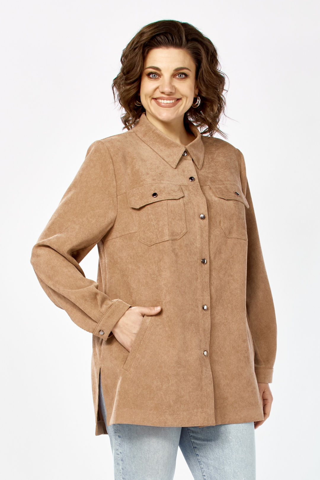 Рубашка Тэнси 409 бежевый - фото 1