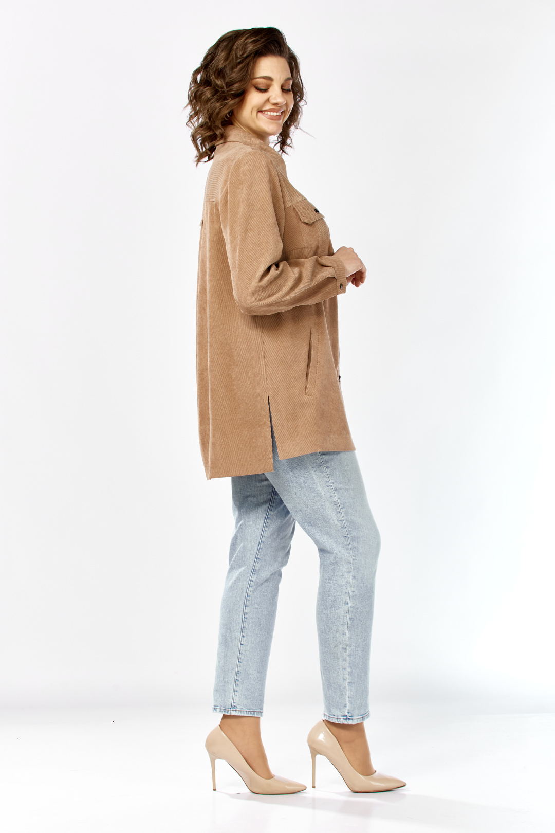 Рубашка Тэнси 409 бежевый - фото 2