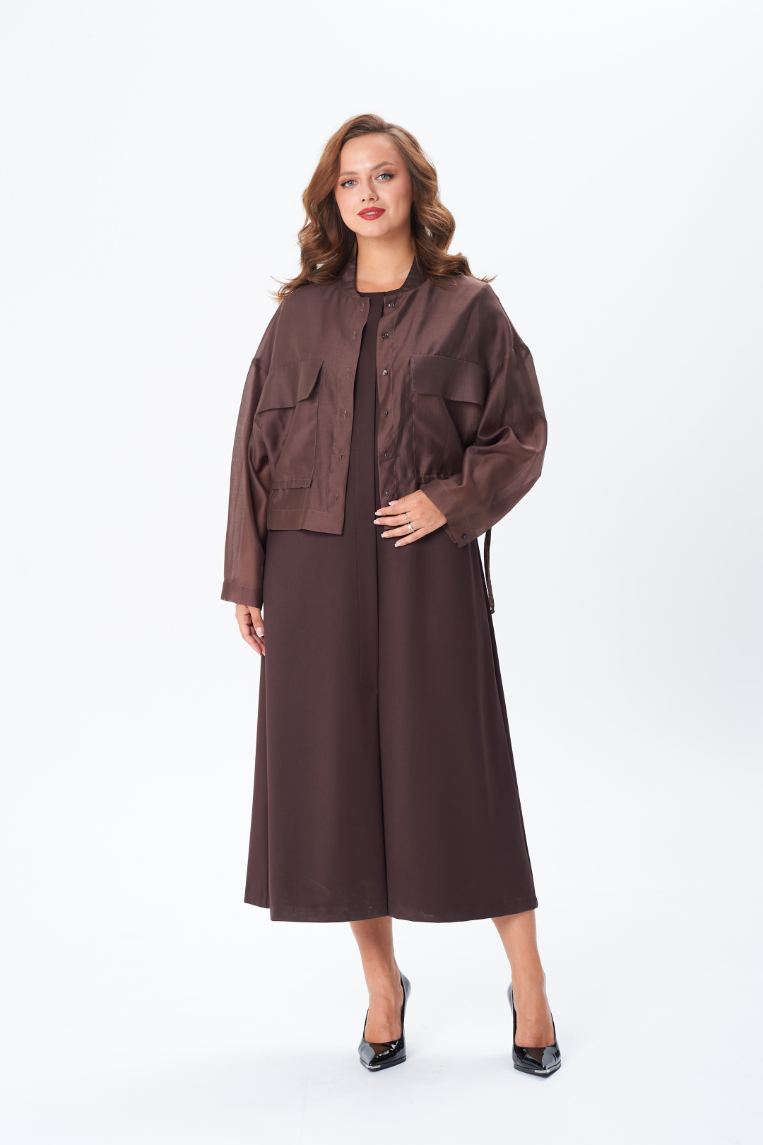 Костюм TVIN 7877 шоколад - фото 1