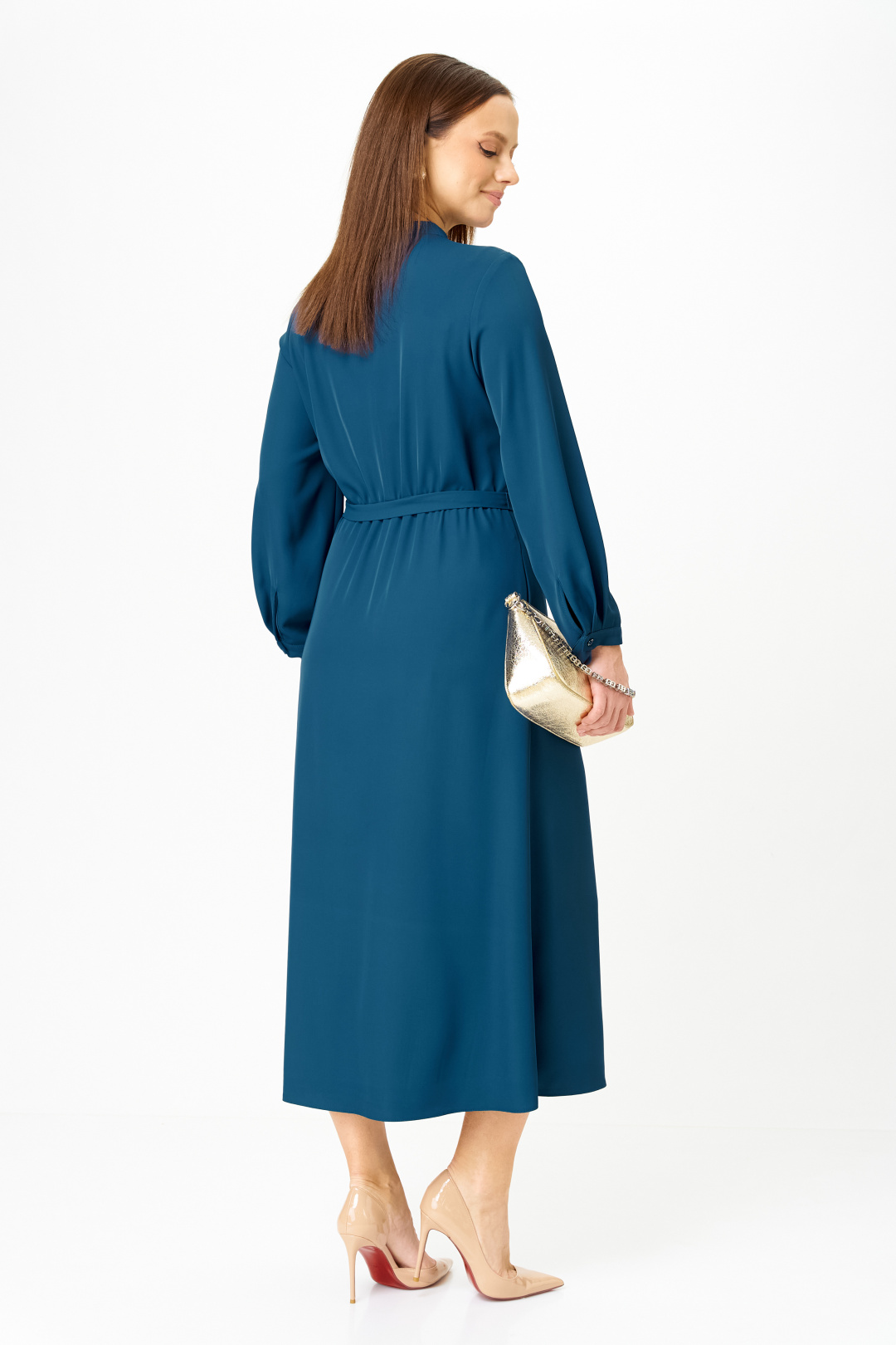 Платье TVIN 7891 т.бирюза - фото 5