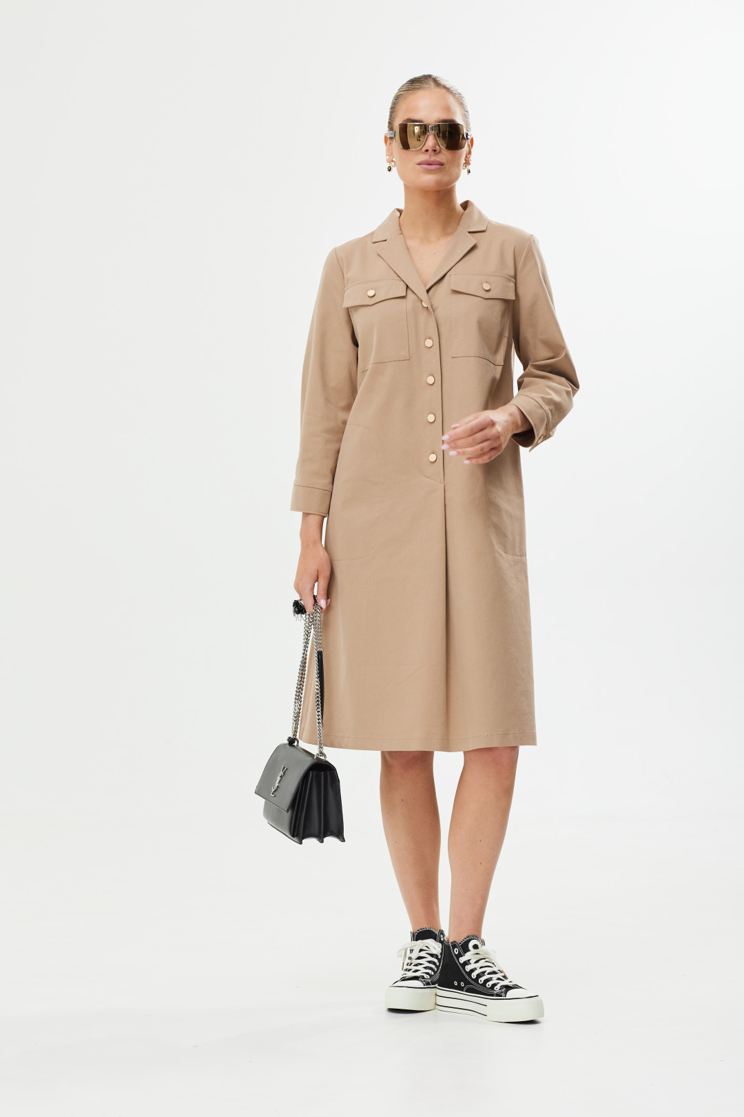 Платье Твой Имидж 1561 песок - фото 1