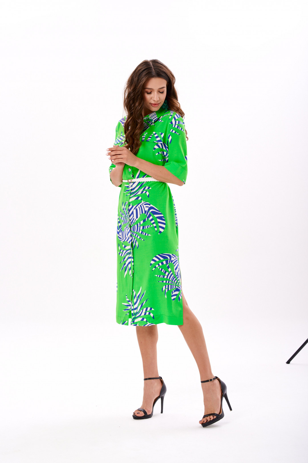 Платье Твой Имидж 1576 салатовый - фото 2