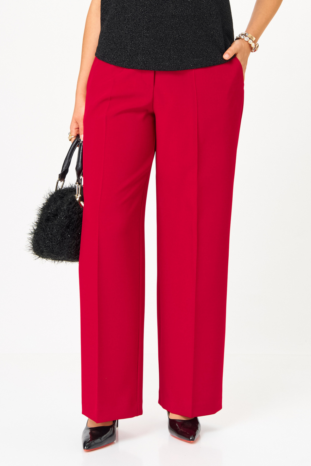 Брюки Твой Имидж 2210 красный - фото 2