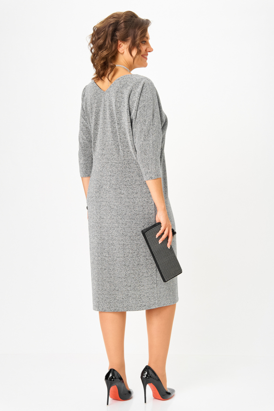 Платье Твой Имидж 2294 серебро - фото 2