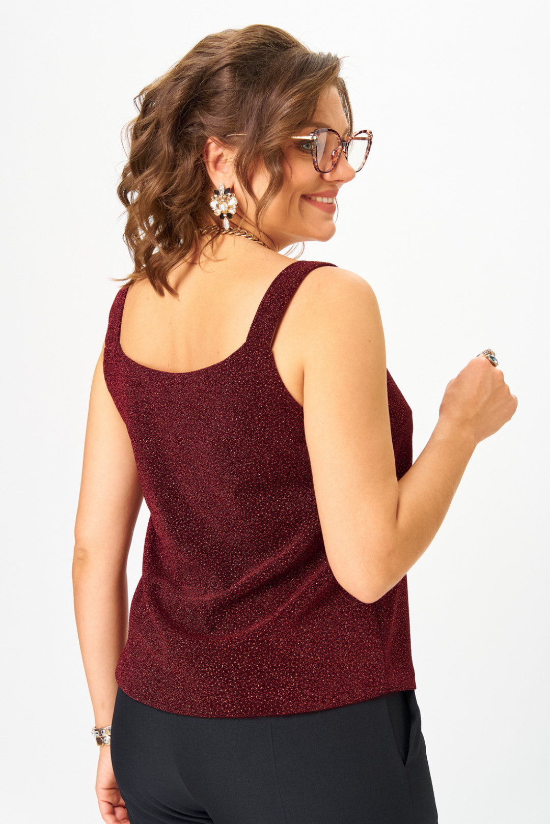 Топ Твой Имидж 2298 бордо - фото 2