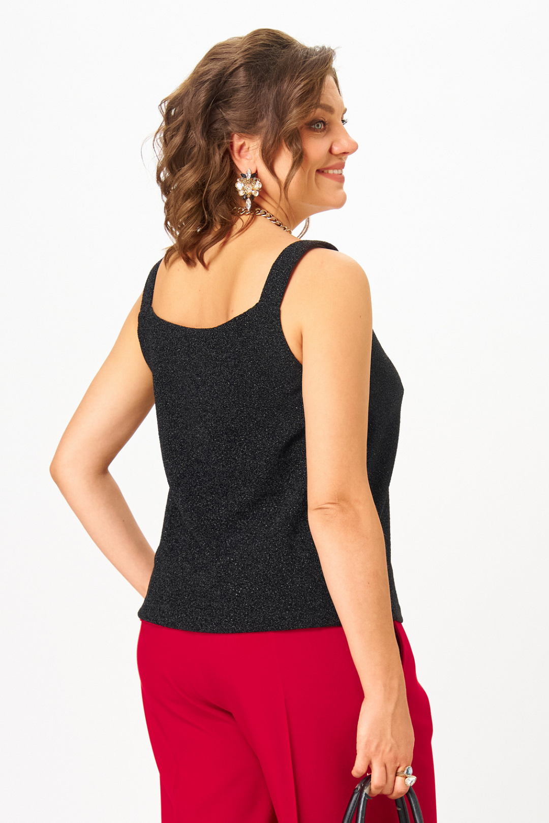 Топ Твой Имидж 2298 черный - фото 2