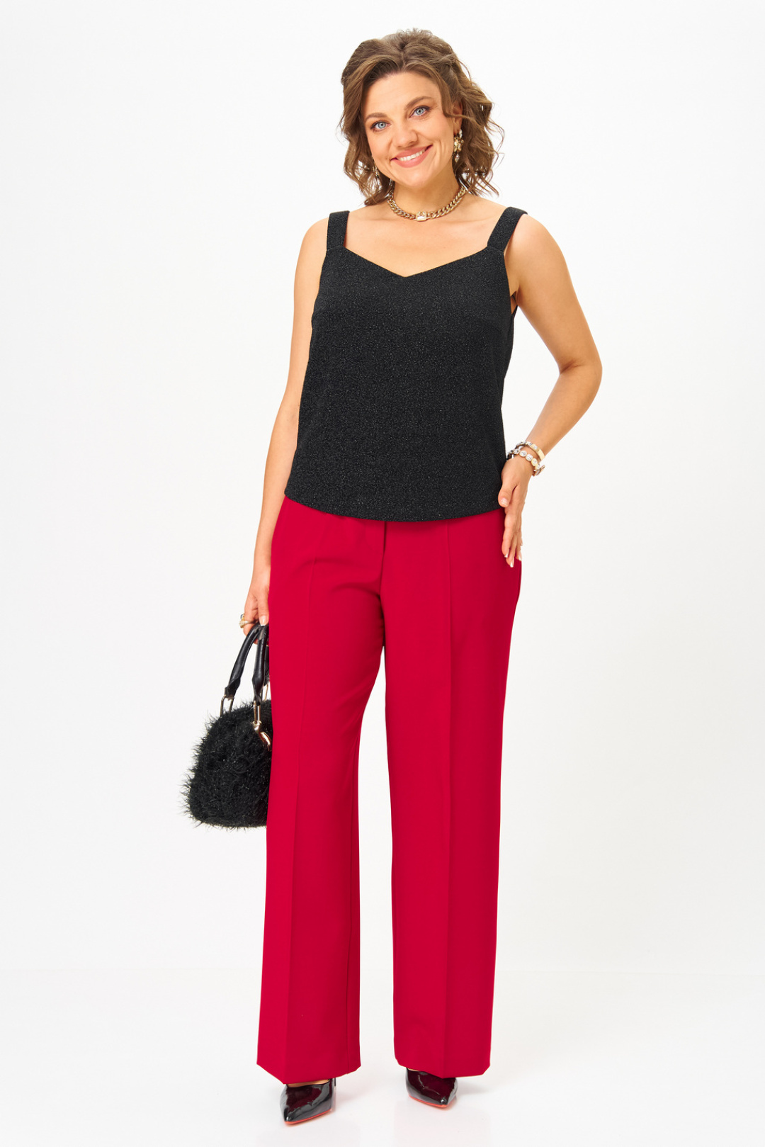 Топ Твой Имидж 2298 черный - фото 5