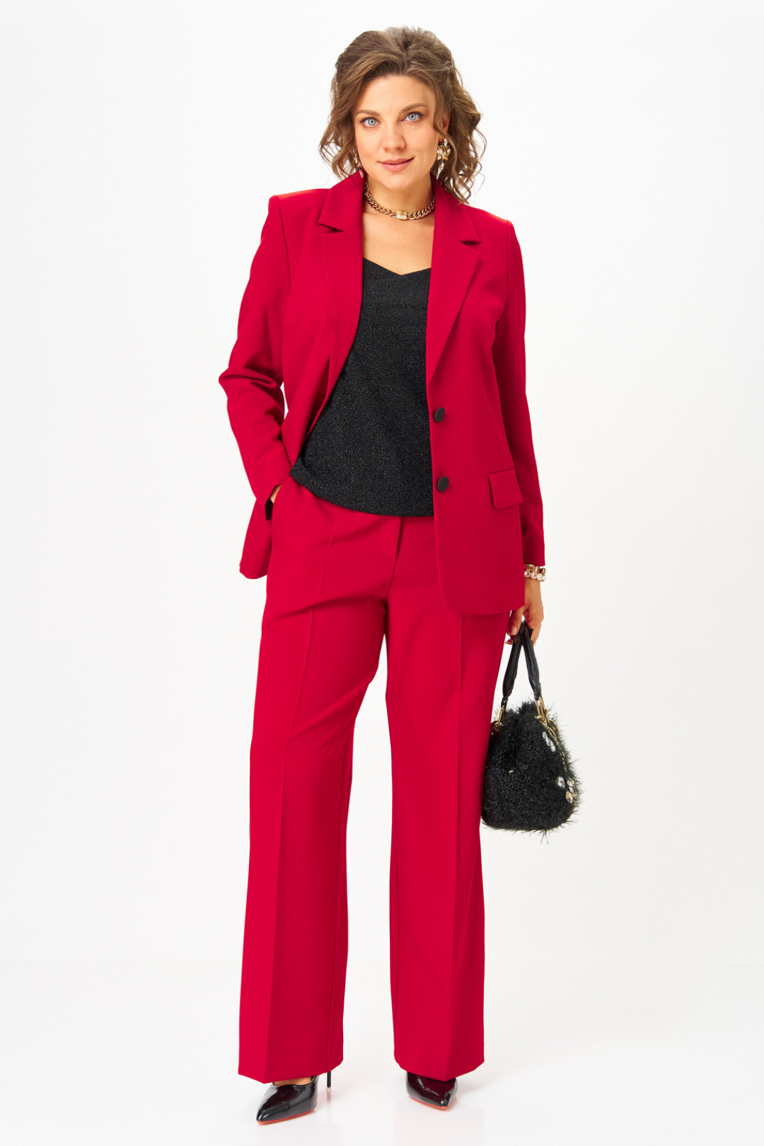 Топ Твой Имидж 2298 черный - фото 6