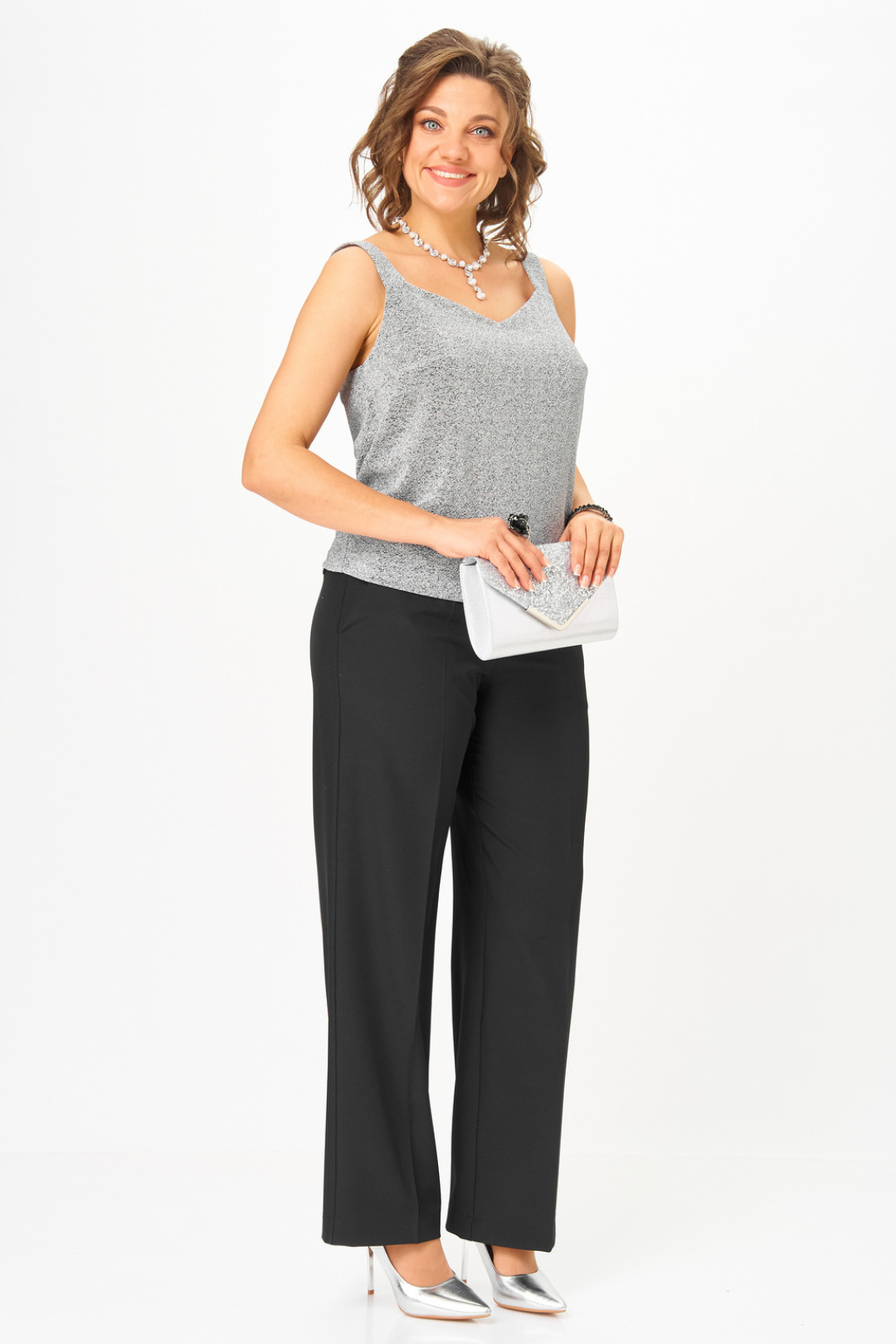 Топ Твой Имидж 2298 серебро - фото 5