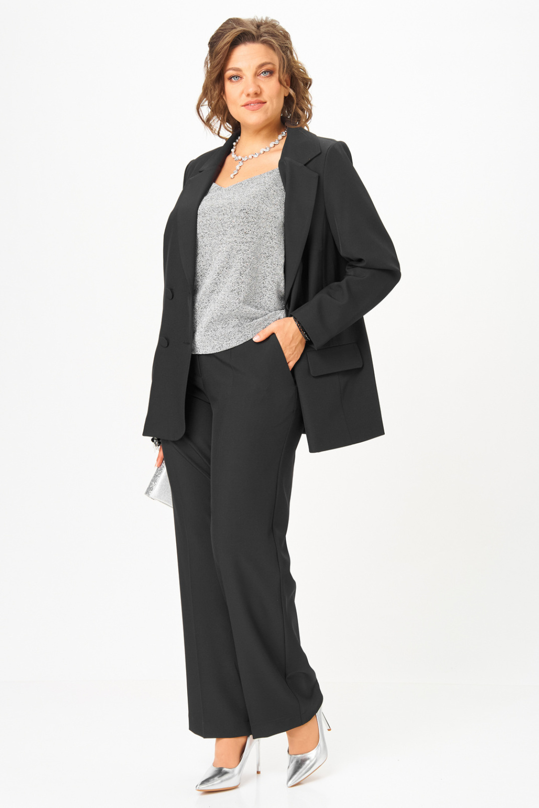 Топ Твой Имидж 2298 серебро - фото 6