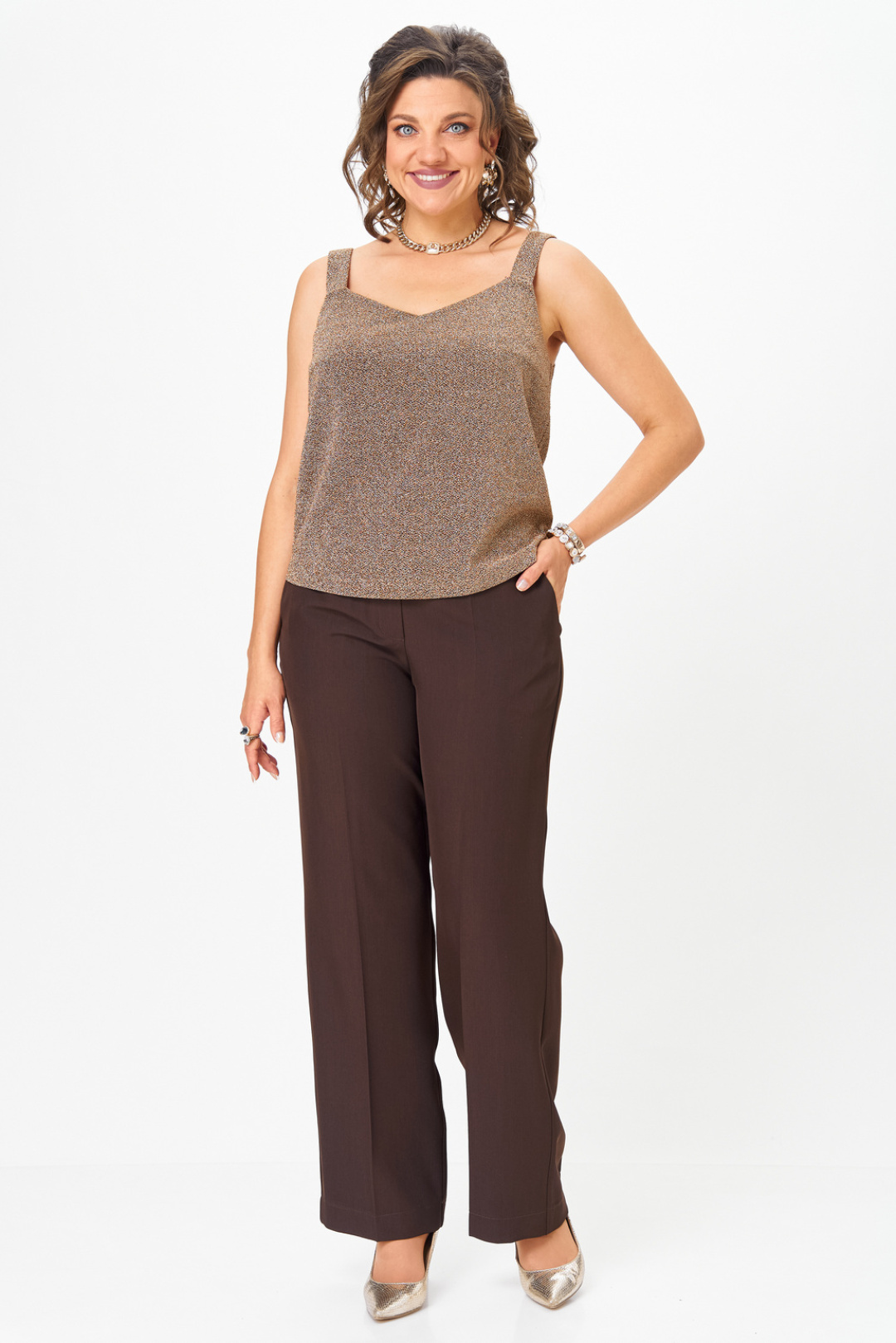 Топ Твой Имидж 2298 золото - фото 5