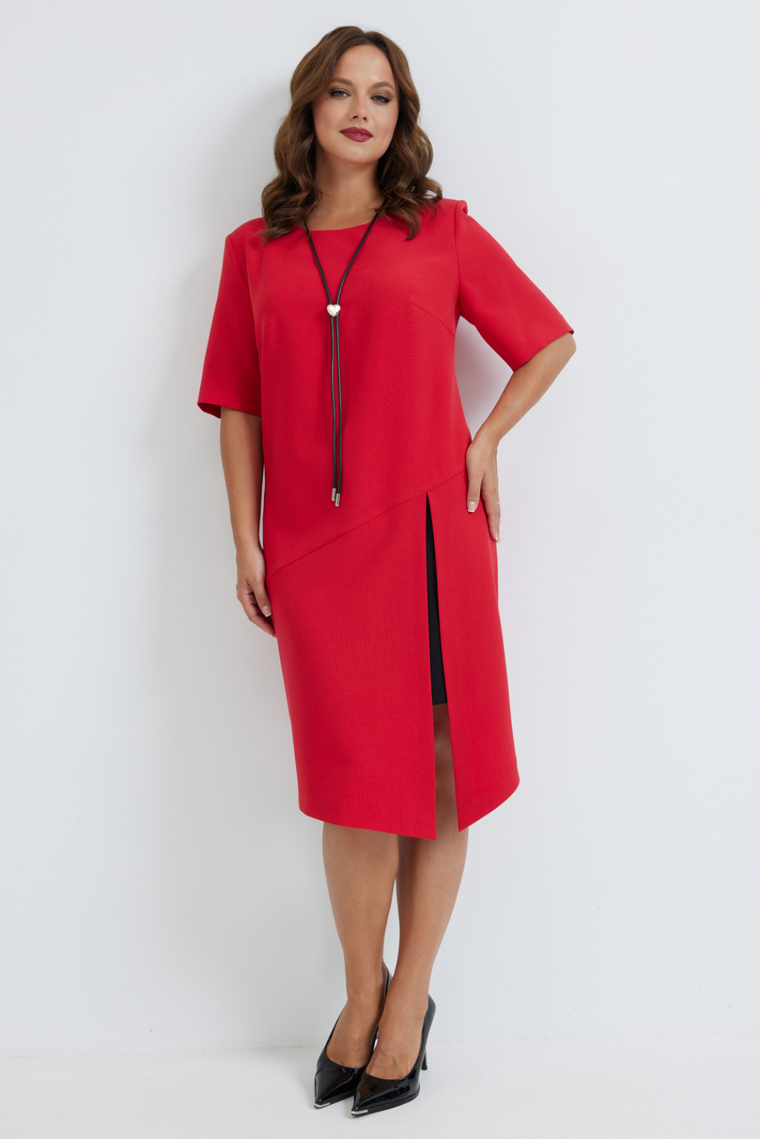 Платье Твой Имидж 2300 красный