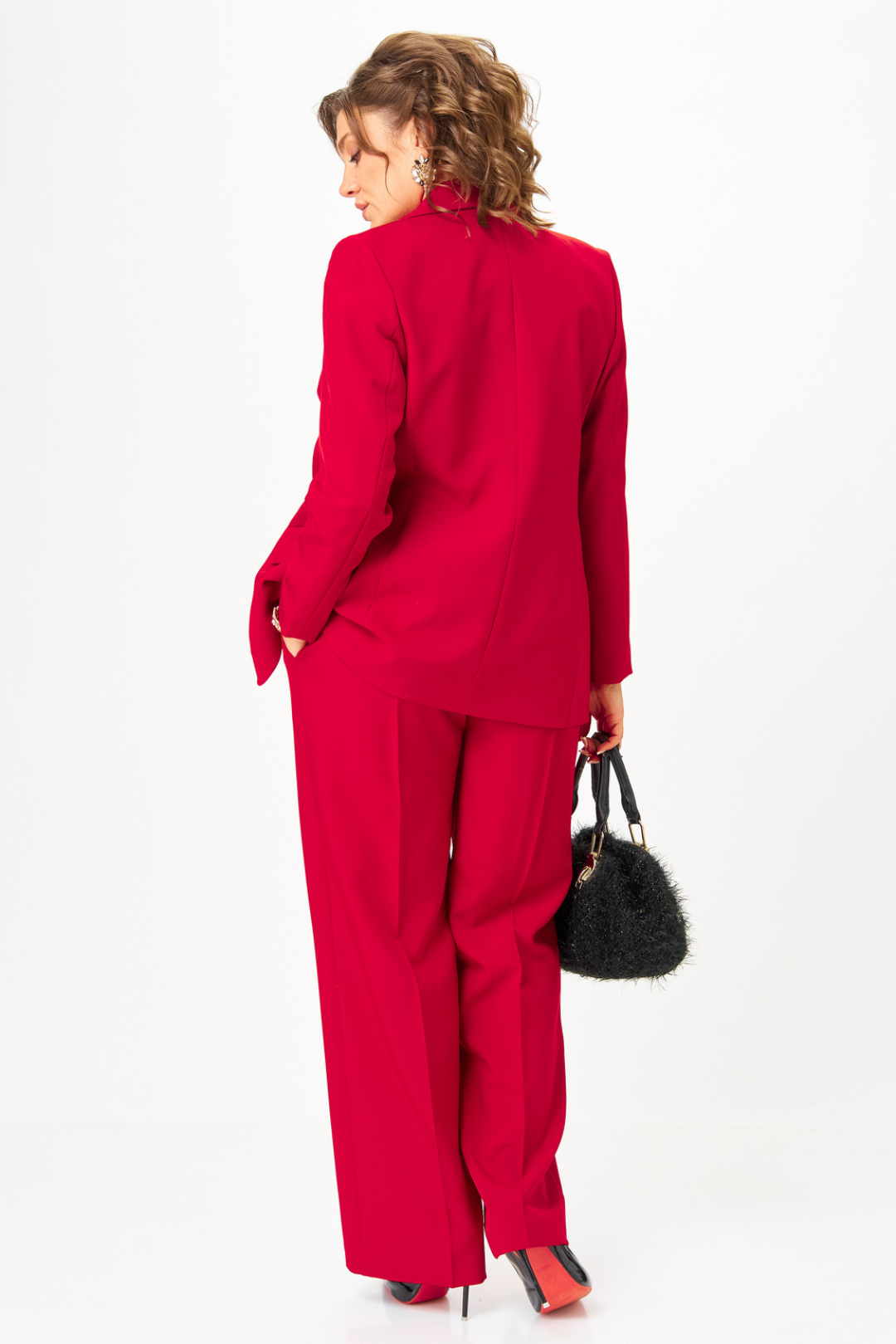 Костюм Твой Имидж 2301 красный - фото 4