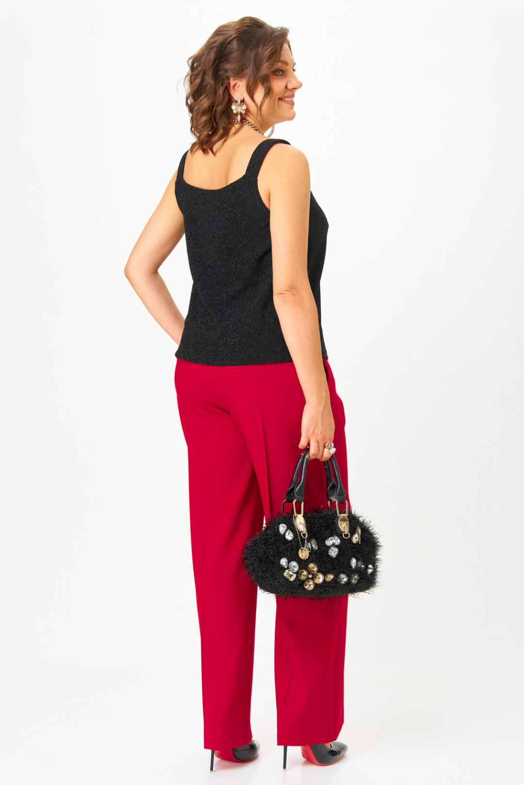 Костюм Твой Имидж 2301 красный - фото 5