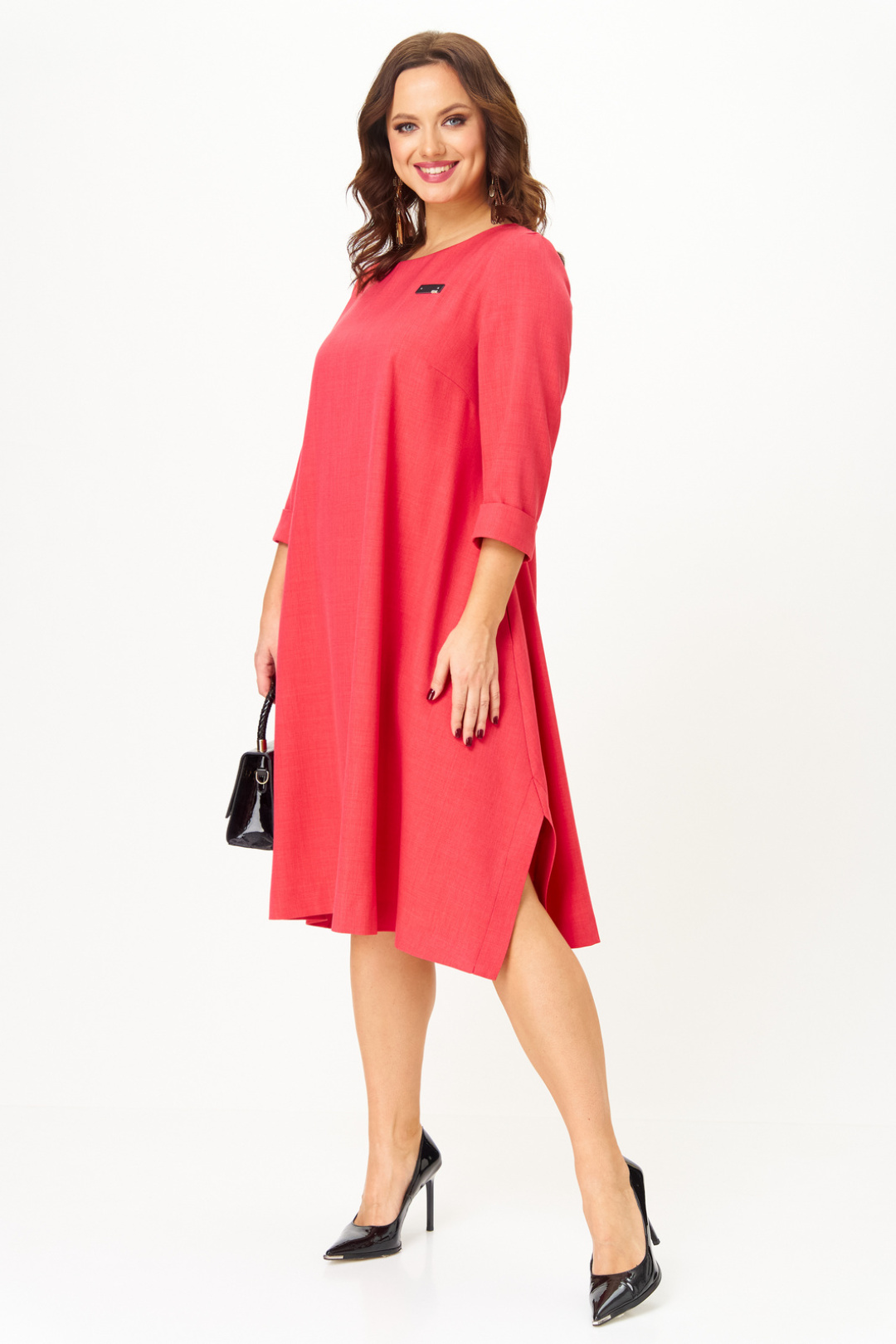 Платье Твой Имидж 2332 коралл - фото 5