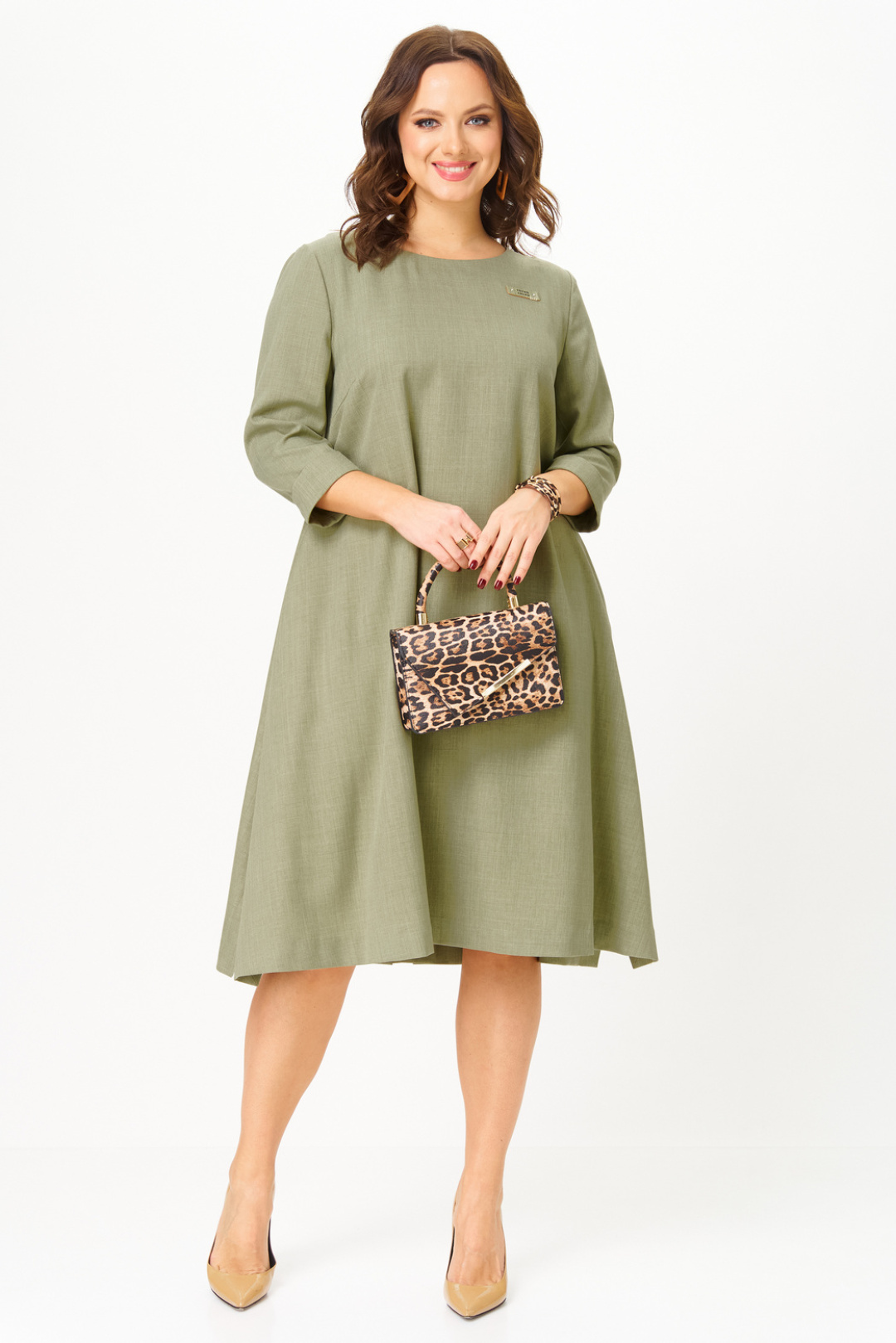 Платье Твой Имидж 2333 фисташка - фото 1