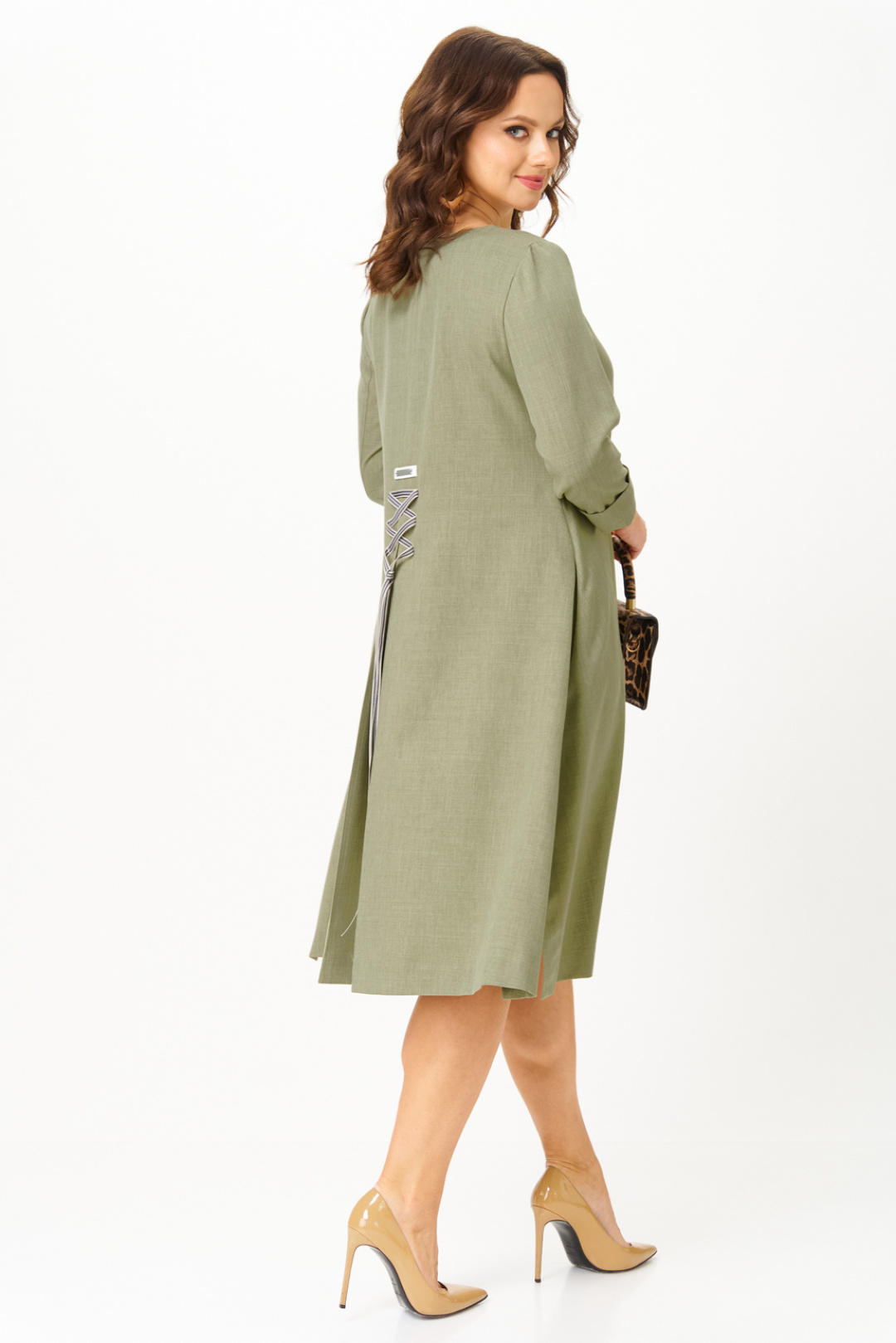 Платье Твой Имидж 2333 фисташка - фото 3