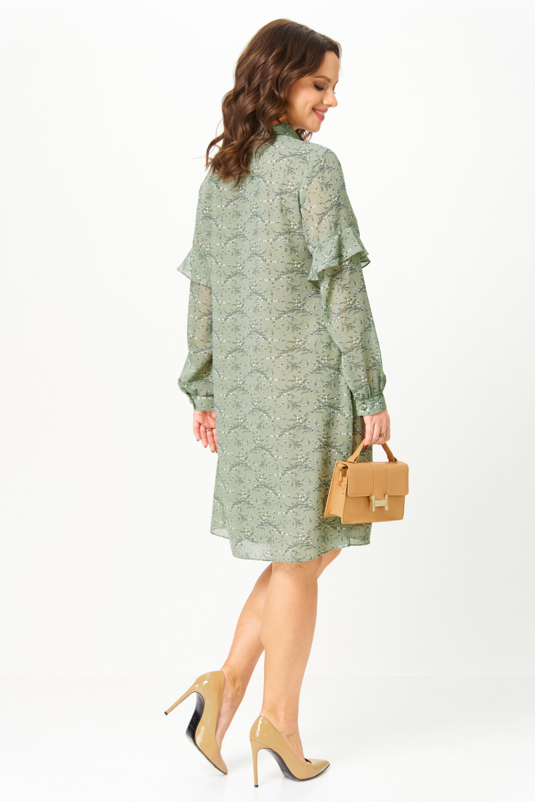 Платье Твой Имидж 2338 фисташка - фото 2