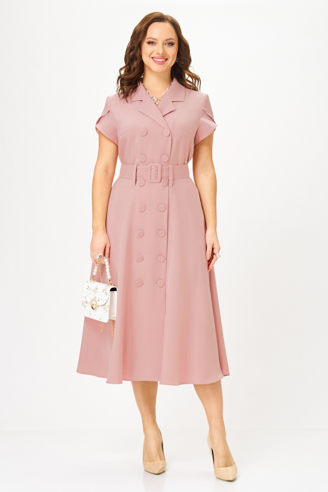 Платье Твой Имидж 2345 пыльная роза - фото 1