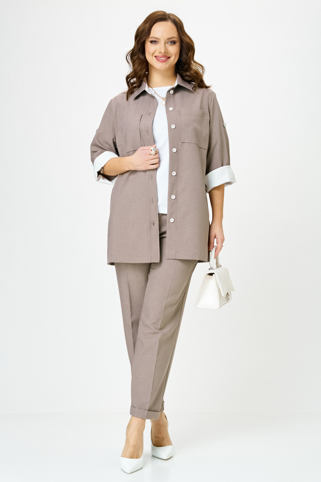 Костюм Твой Имидж 2358 капучино - фото 1