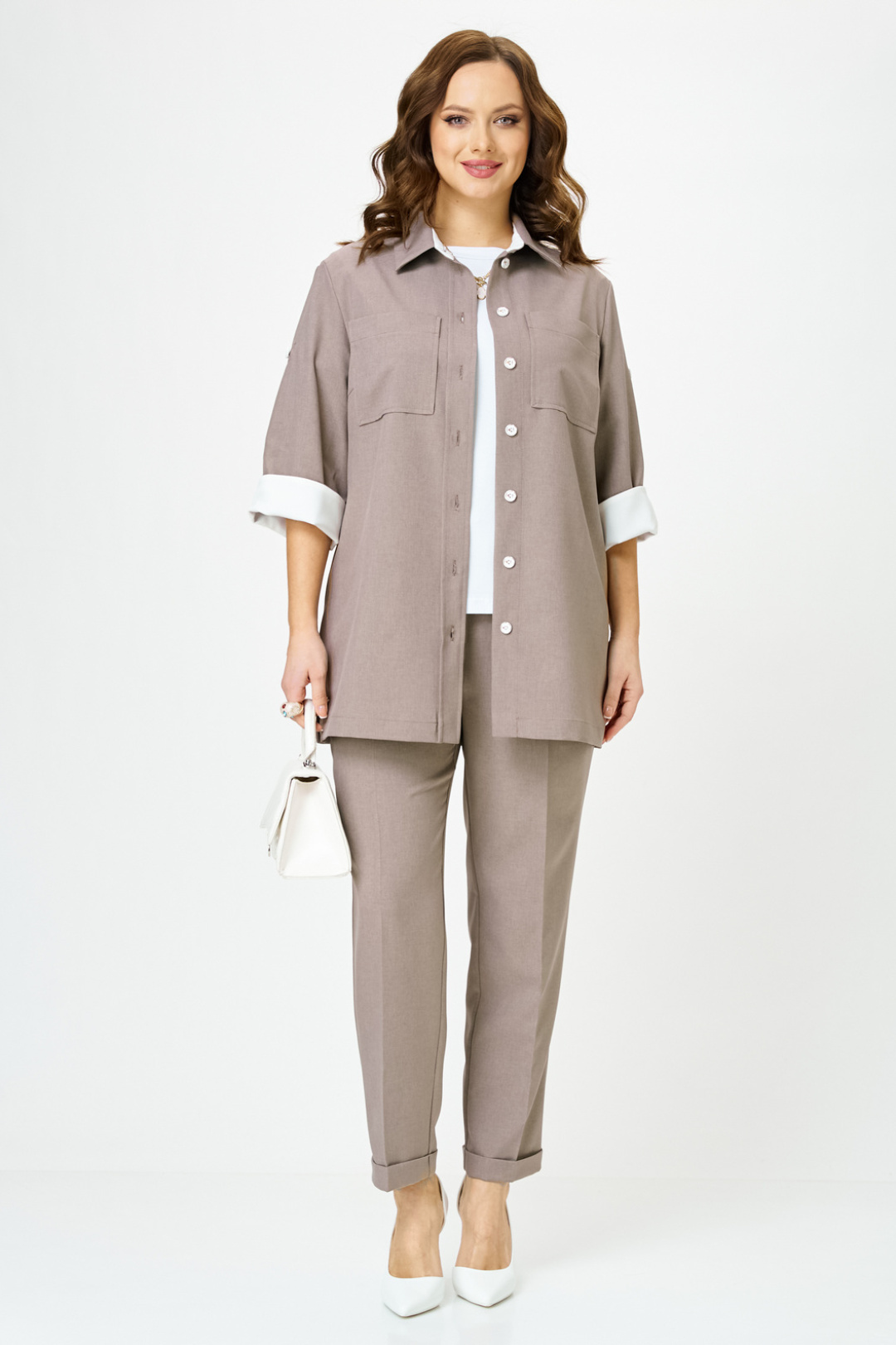 Костюм Твой Имидж 2358 капучино - фото 2