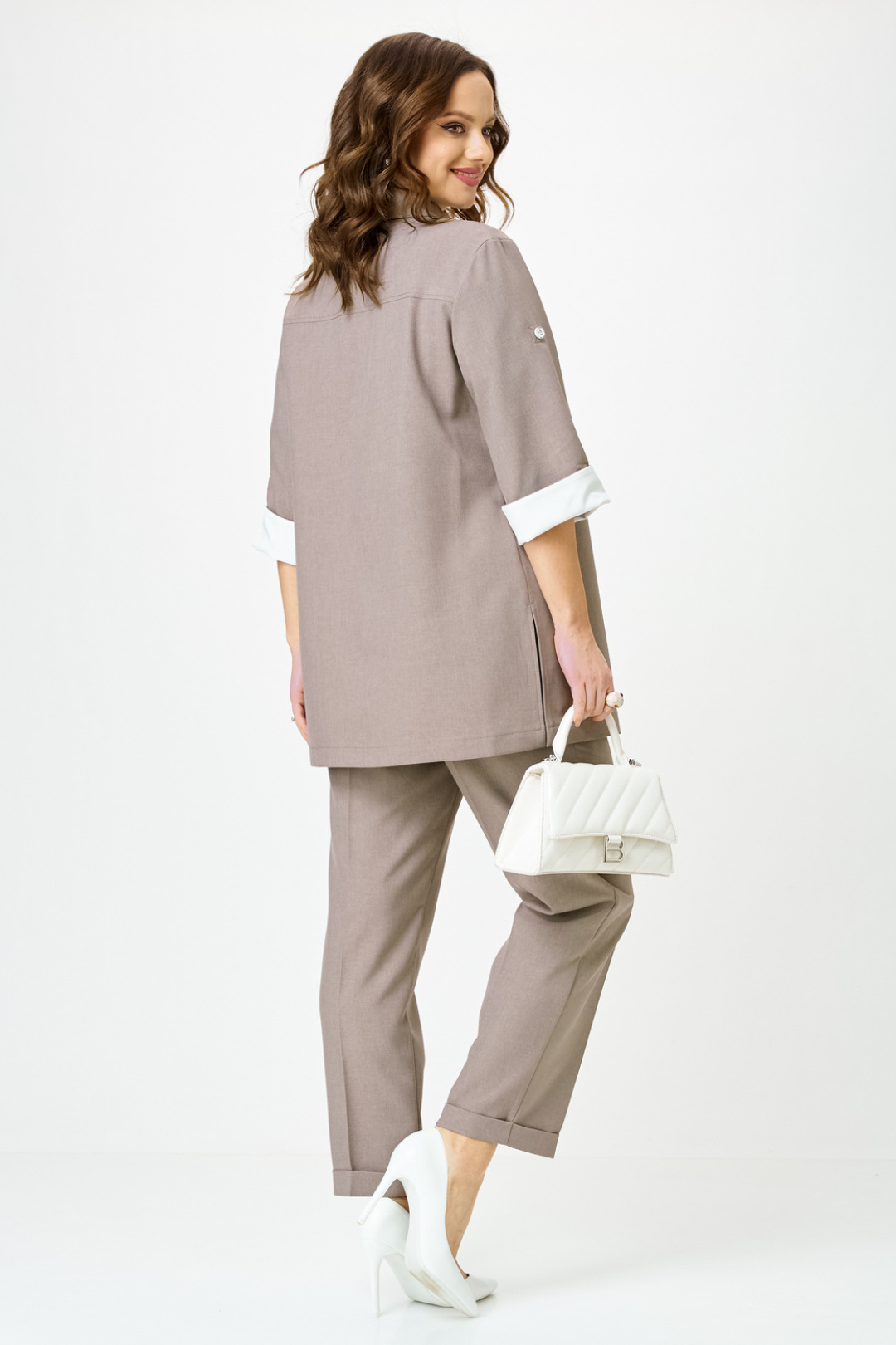 Костюм Твой Имидж 2358 капучино - фото 3