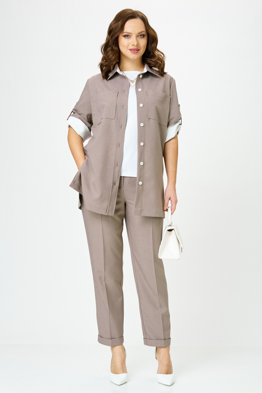 Костюм Твой Имидж 2358 капучино - фото 4