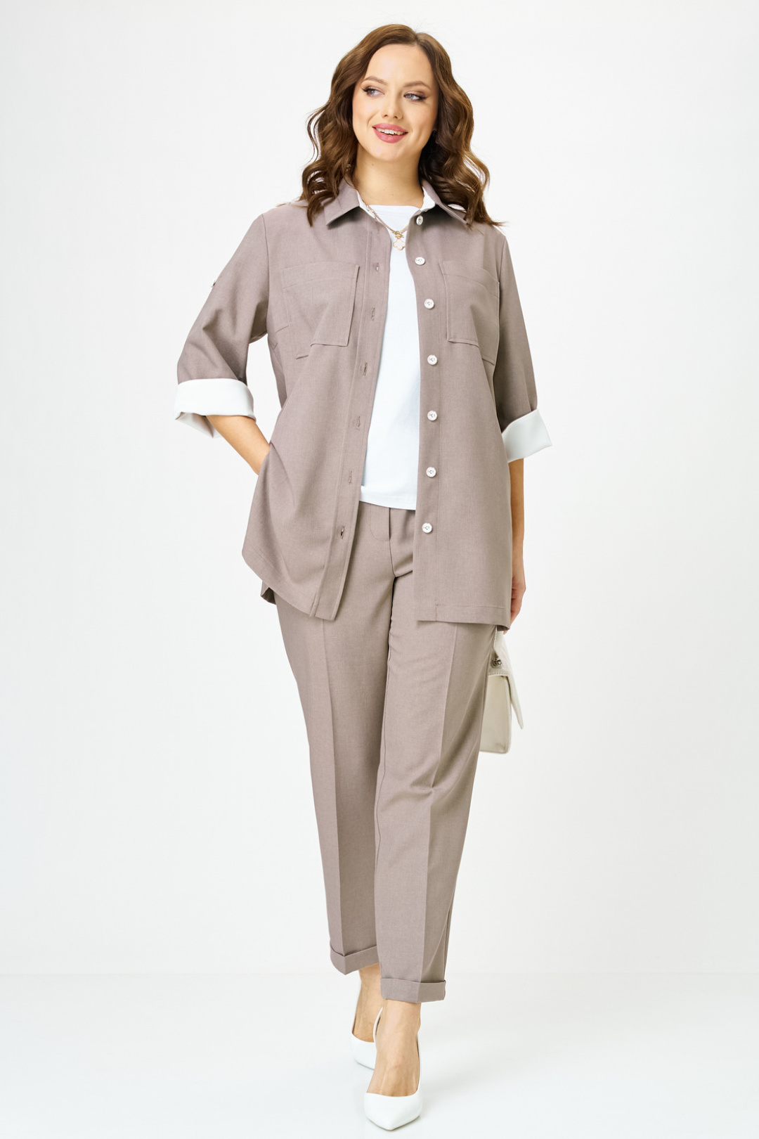 Костюм Твой Имидж 2358 капучино - фото 6