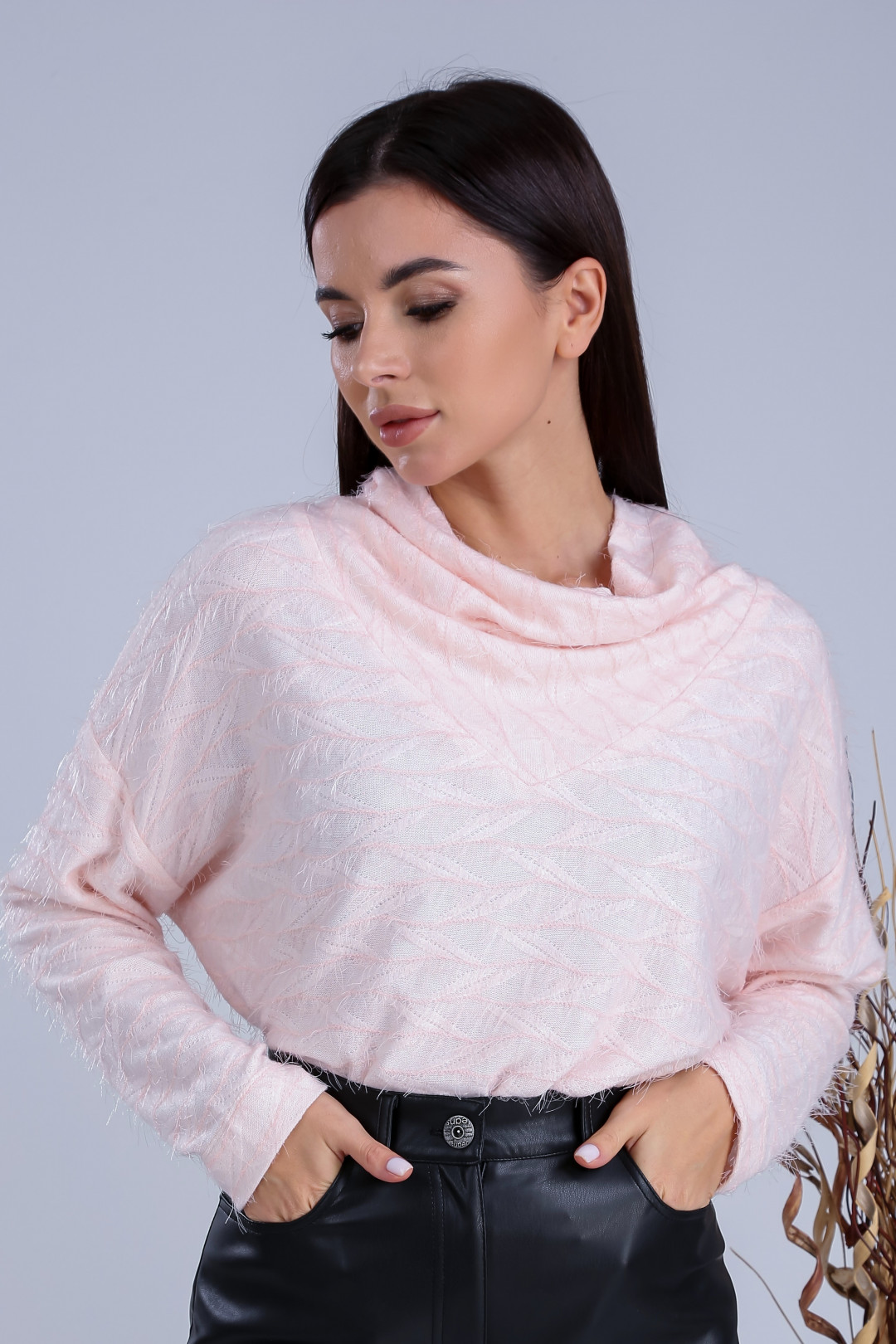 Джемпер Верита 2260 розовый - фото 3