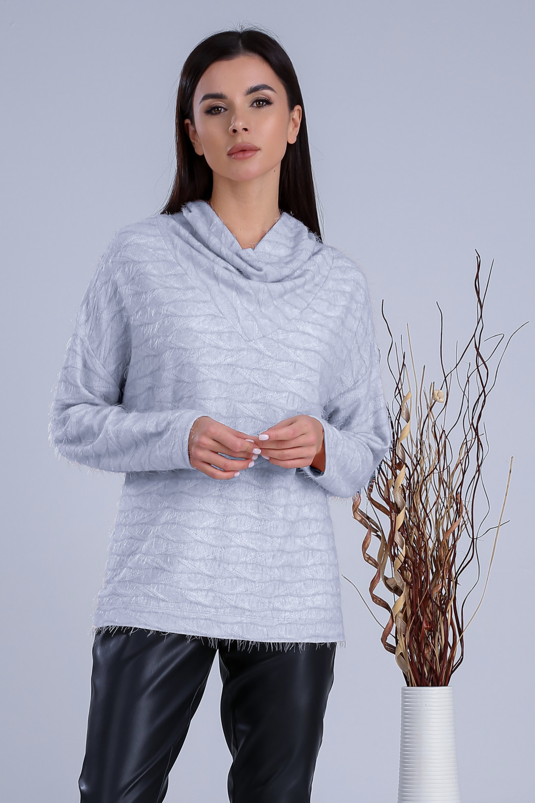 Джемпер Верита 2260 серый - фото 1