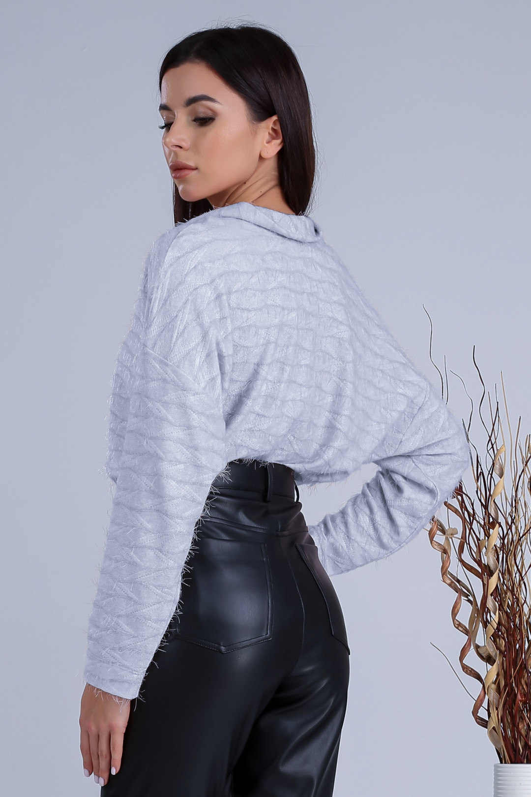 Джемпер Верита 2260 серый - фото 2