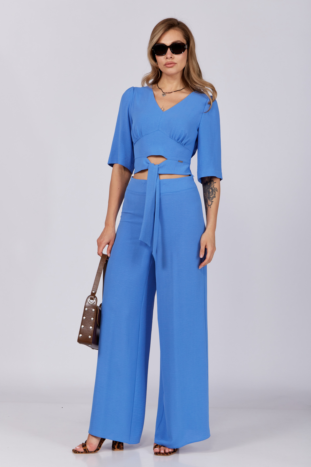 Костюм Верита 2287 джинс - фото 1