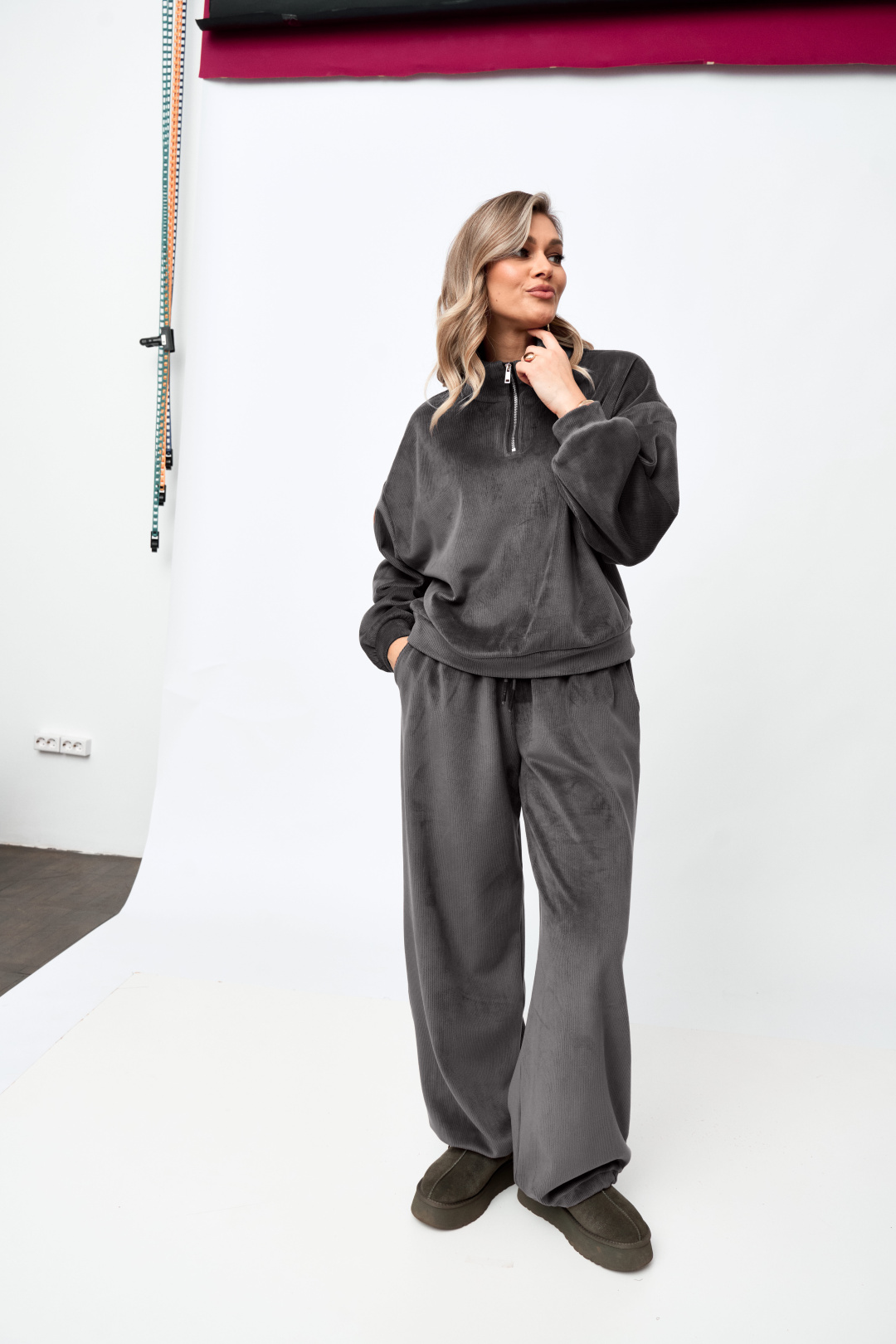 Костюм Верита 2427 графит - фото 3