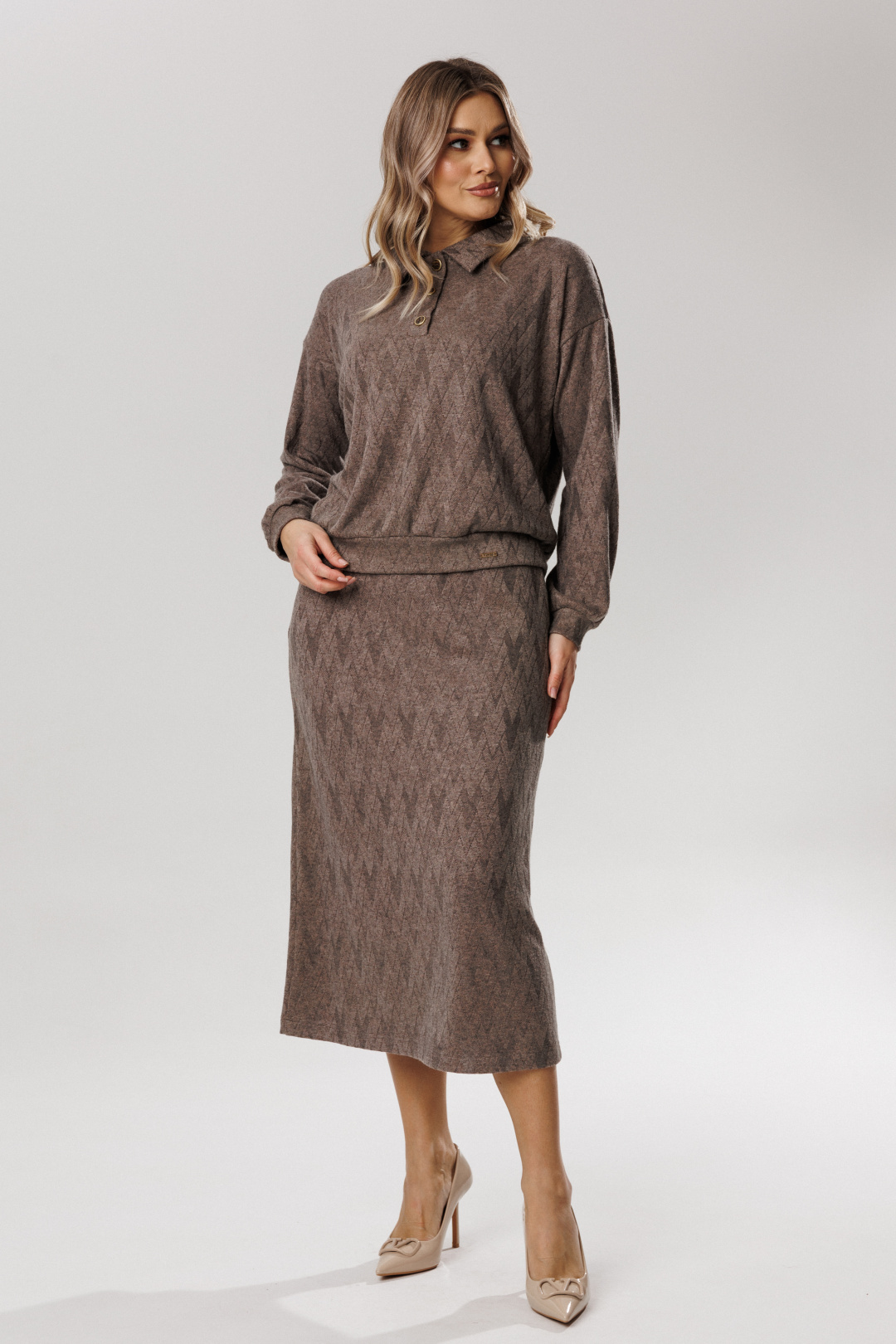 Костюм Верита 2428 капучино - фото 1
