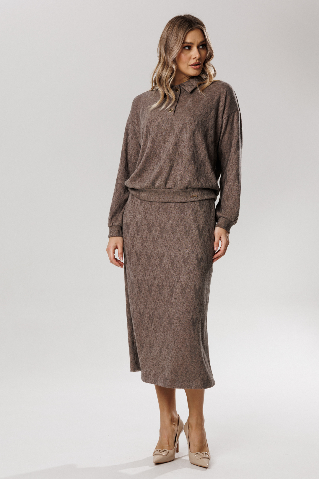 Костюм Верита 2428 капучино - фото 2
