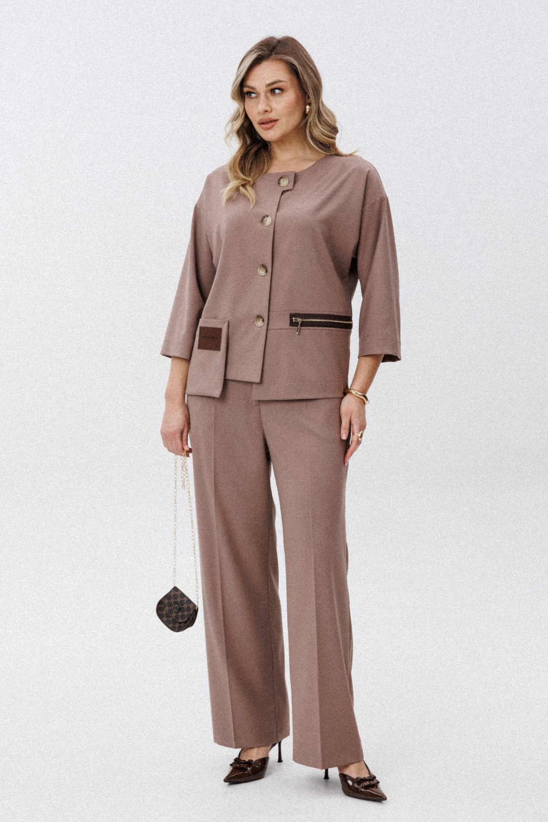 Костюм Верита 2440 мокко - фото 1