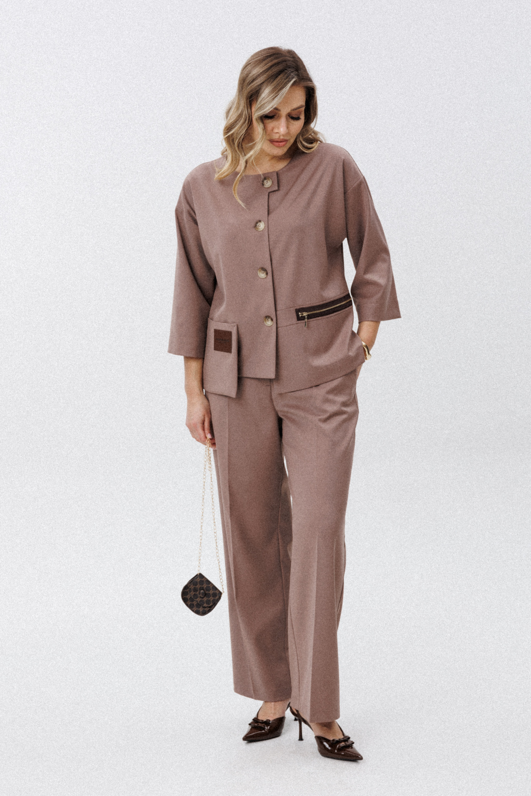 Костюм Верита 2440 мокко - фото 5
