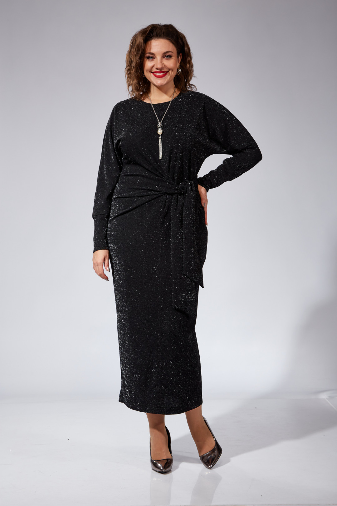Платье Vi oro 1101 черный - фото 1
