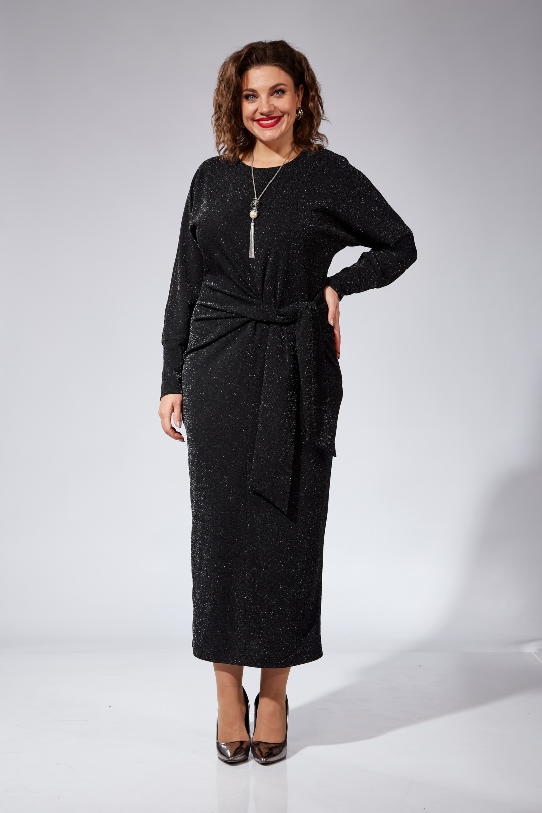 Платье Vi oro 1101 черный - фото 2