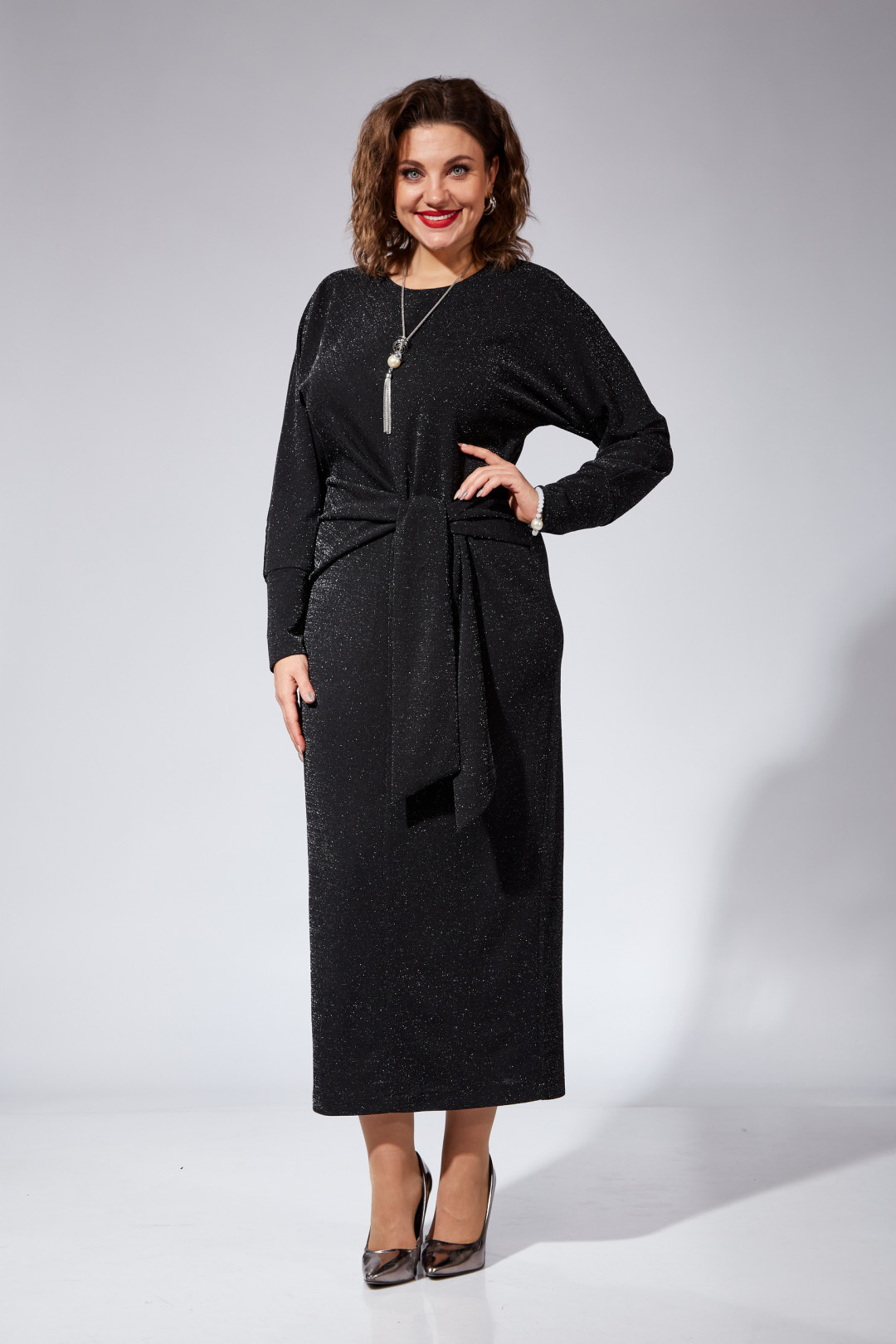 Платье Vi oro 1101 черный - фото 6