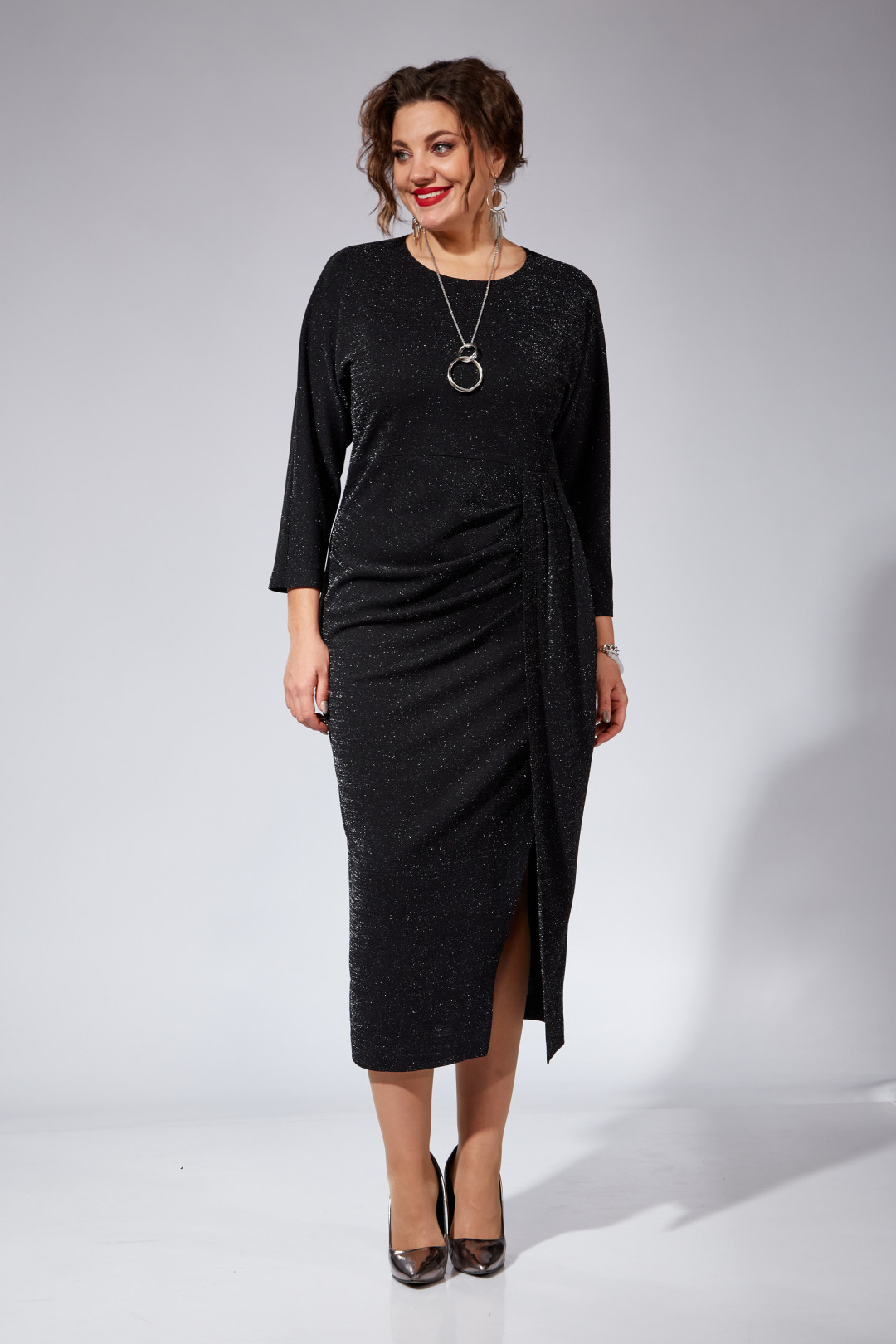 Платье Vi oro 1104 черный - фото 2