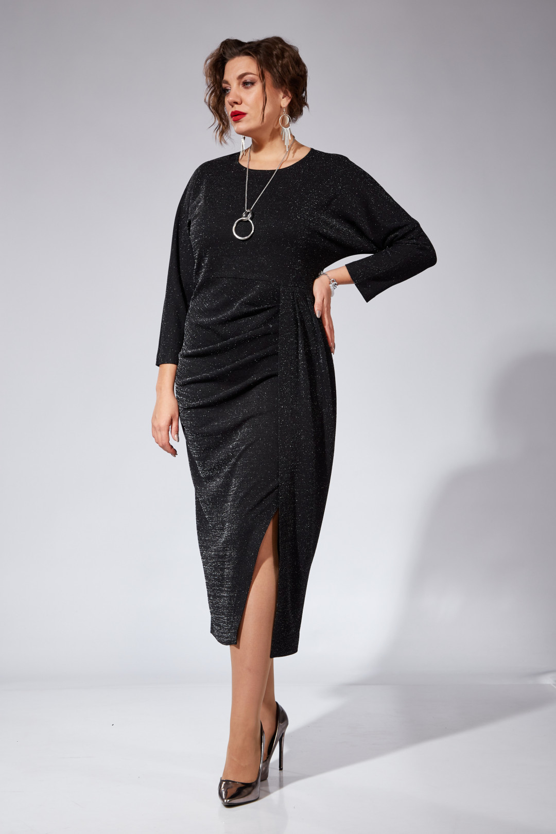 Платье Vi oro 1104 черный - фото 4