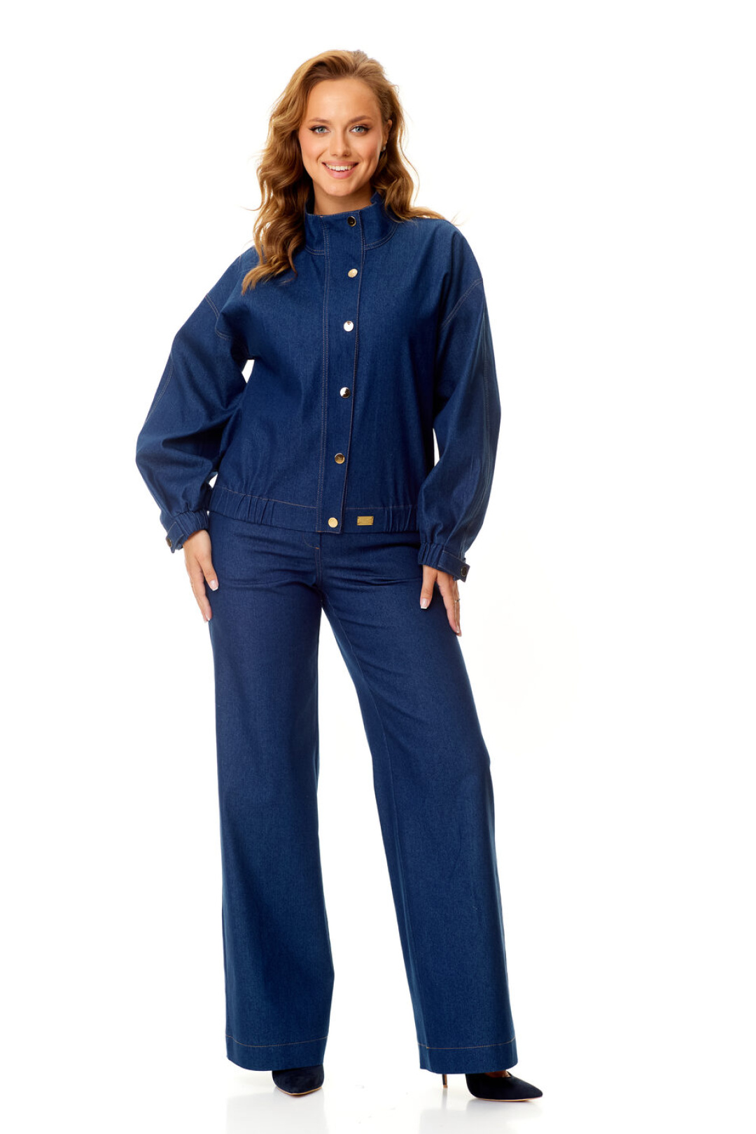 Костюм Vi oro 1140-2 деним - фото 3