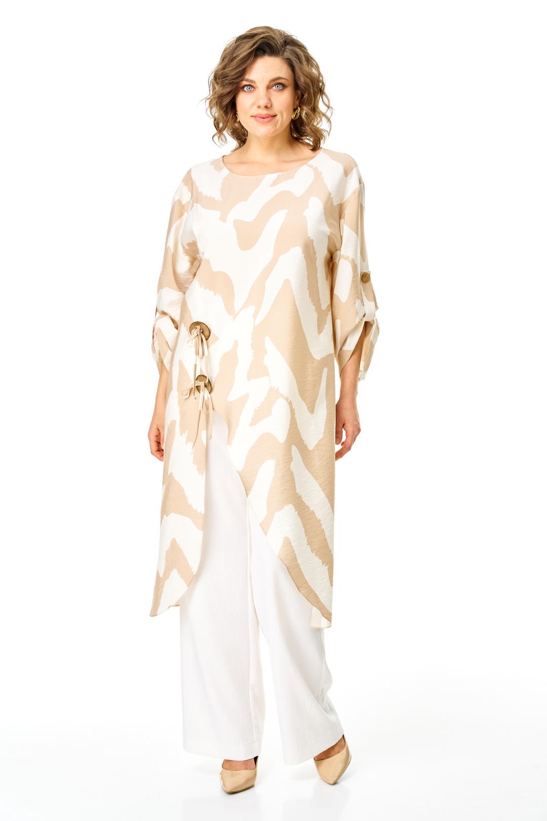 Костюм Vi oro 1168 беж - фото 5