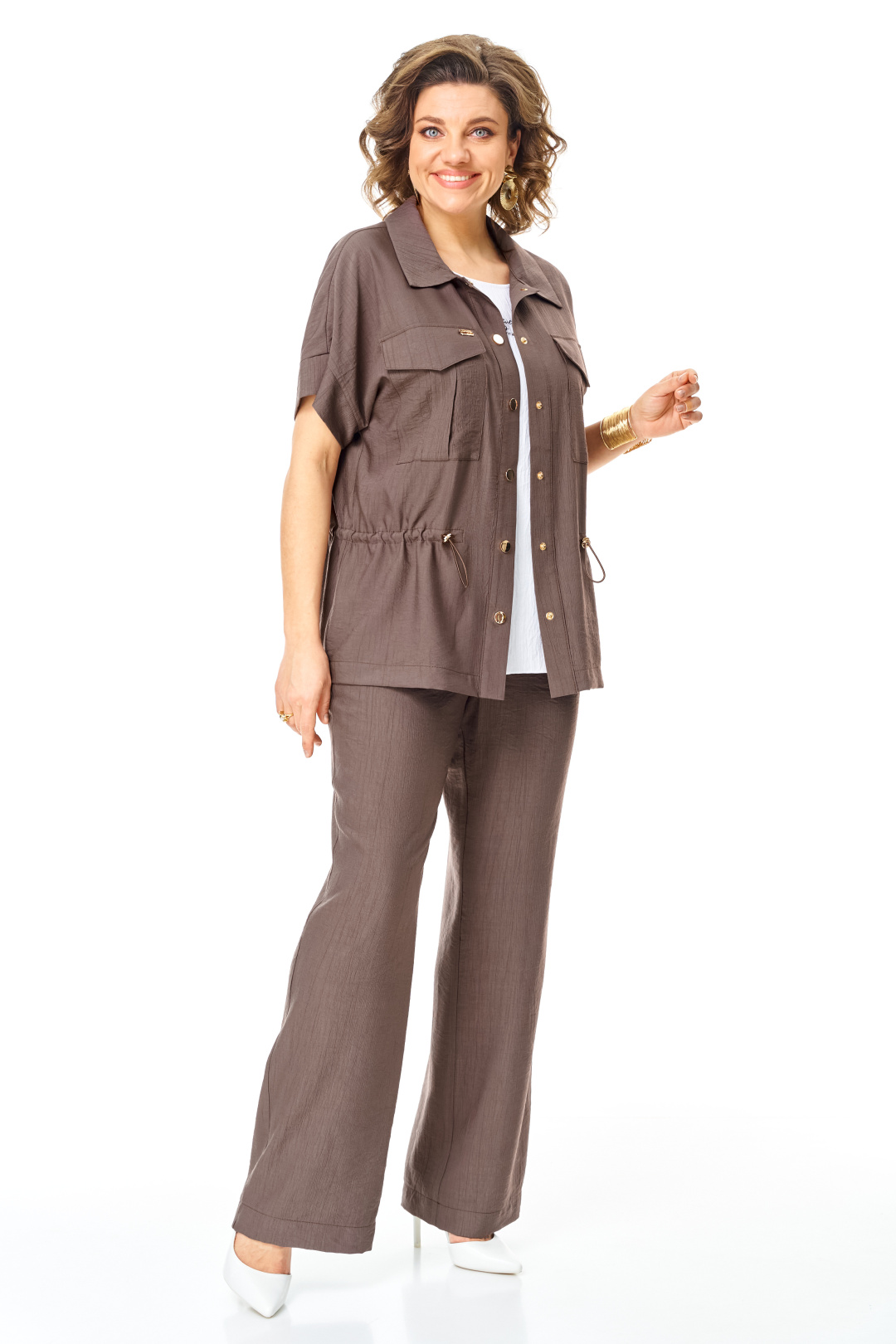 Костюм Vi oro 1181 шоколад - фото 3