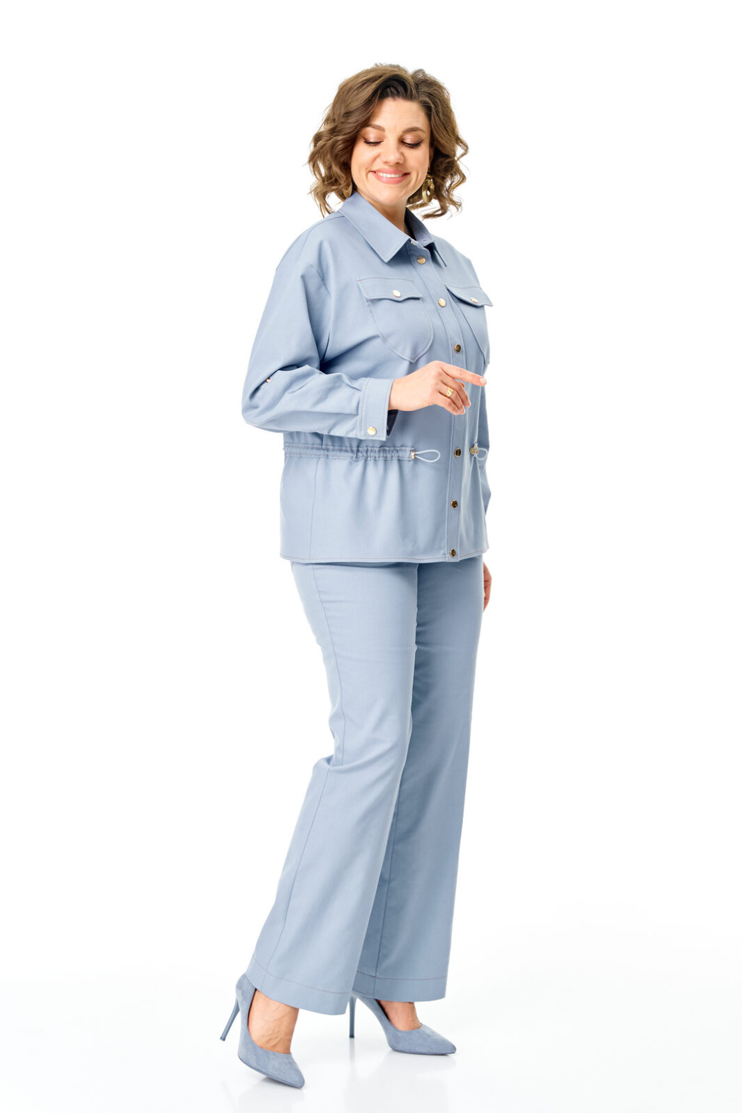 Костюм Vi oro 1202 голубой дым