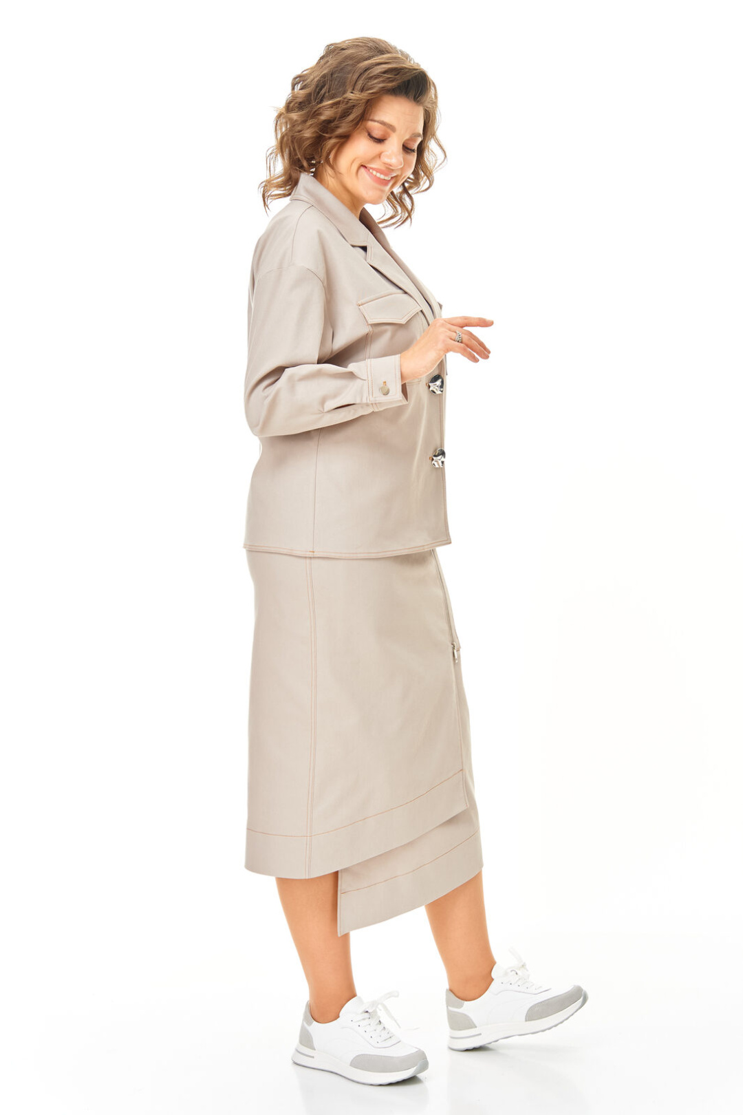 Костюм Vi oro 1245 бежевый